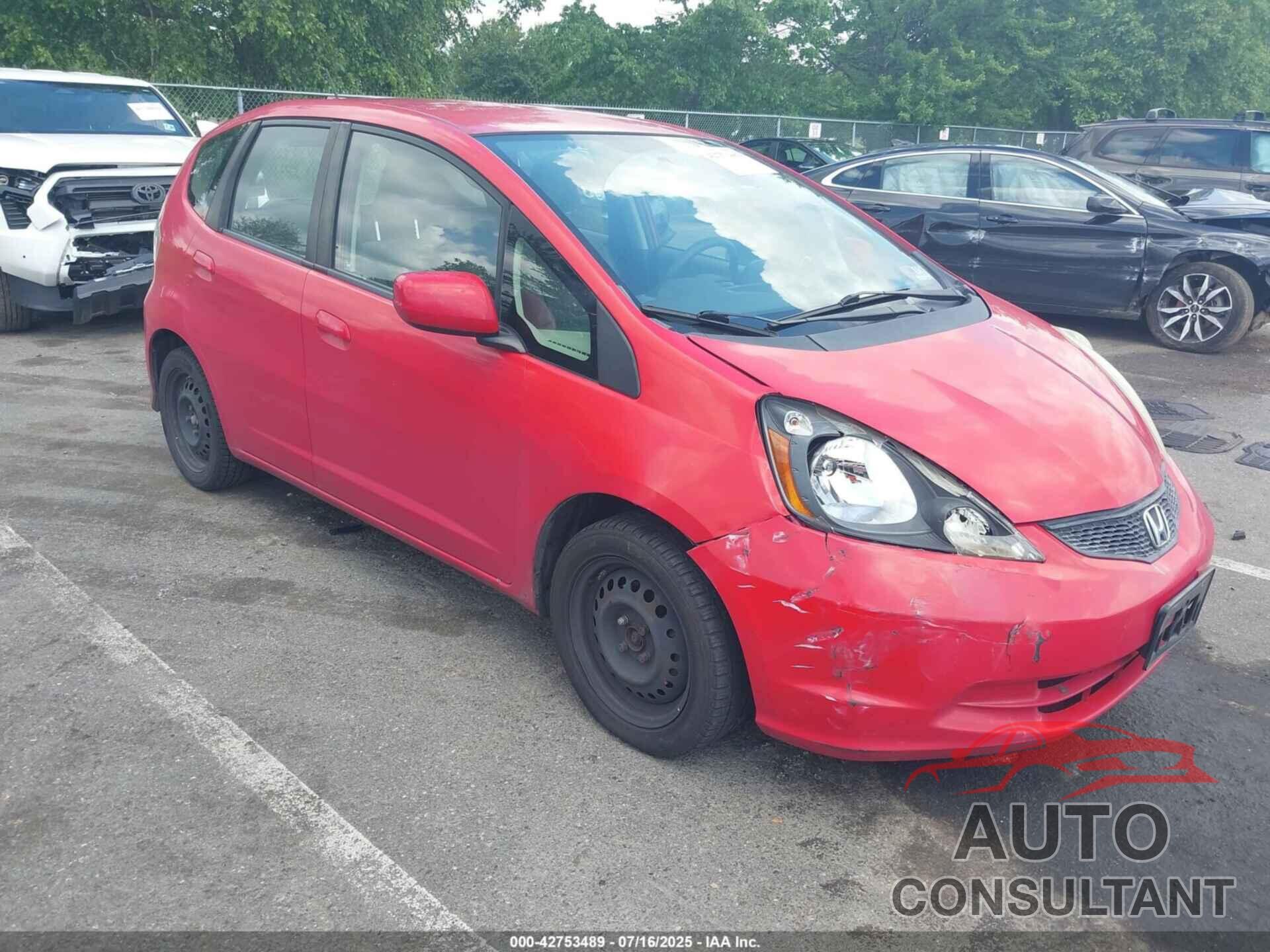 HONDA FIT 2012 - JHMGE8H39CC037451