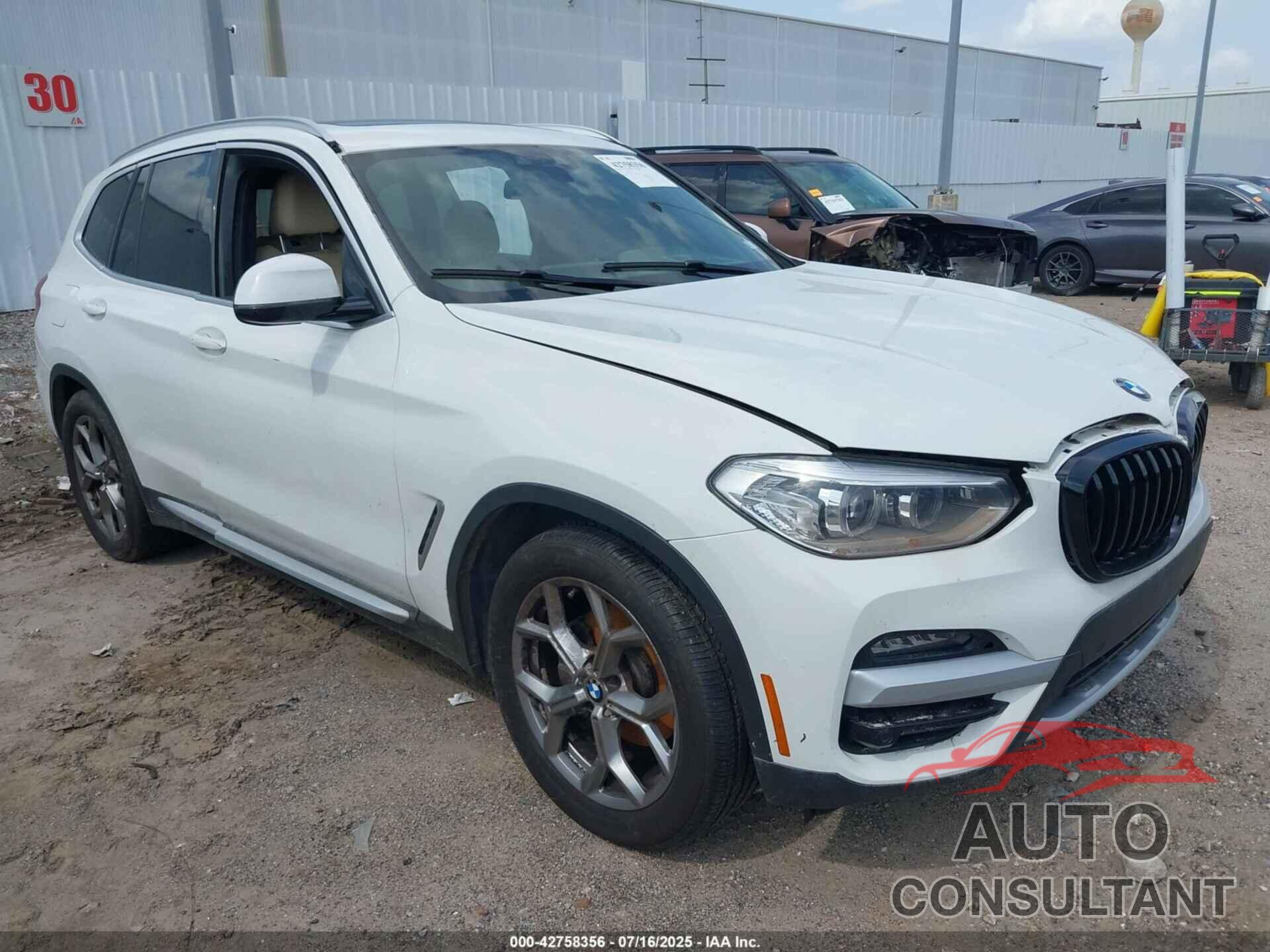 BMW X3 2021 - 5UXTY3C07M9E48273