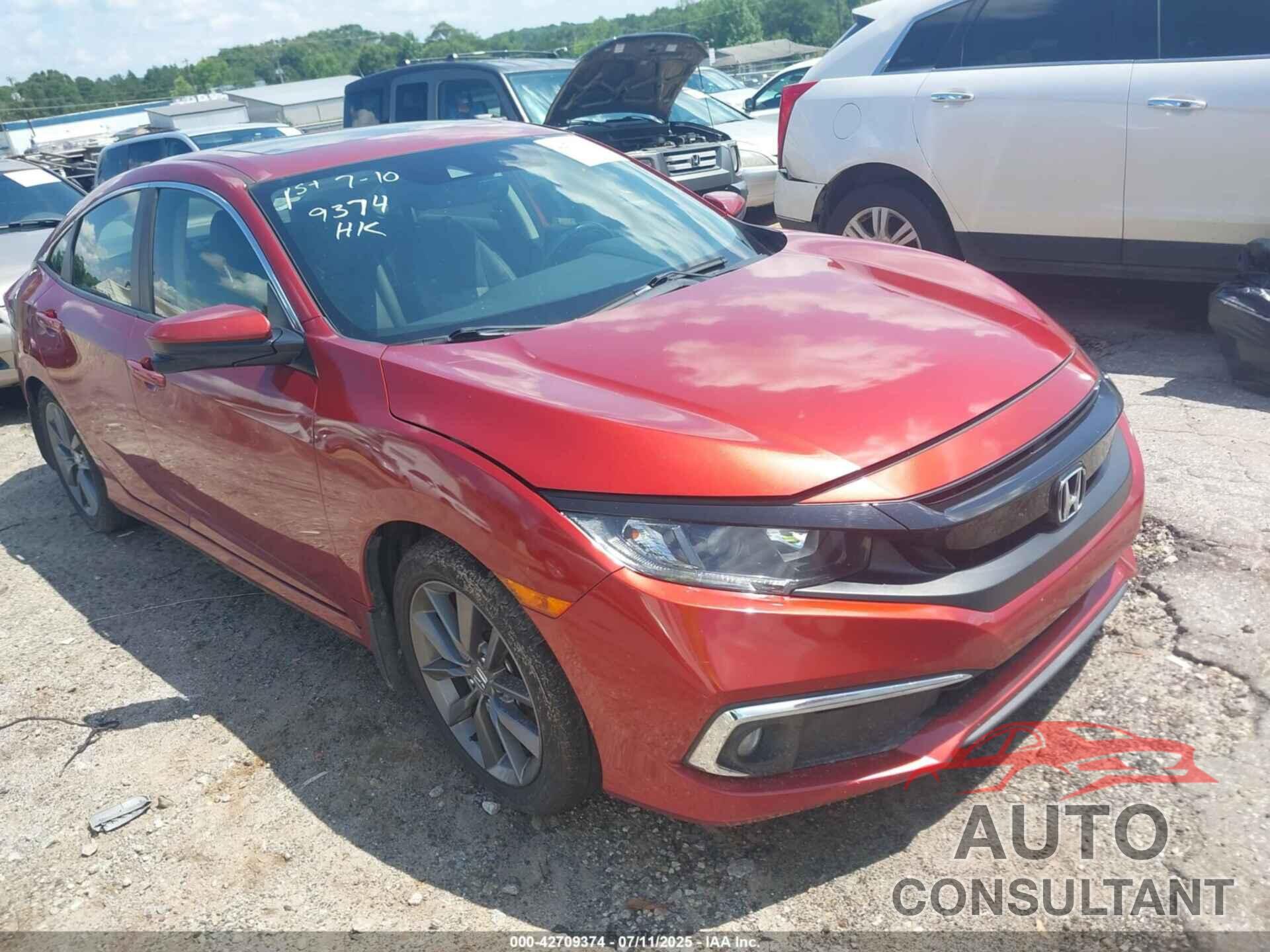 HONDA CIVIC 2019 - JHMFC1F72KX002126