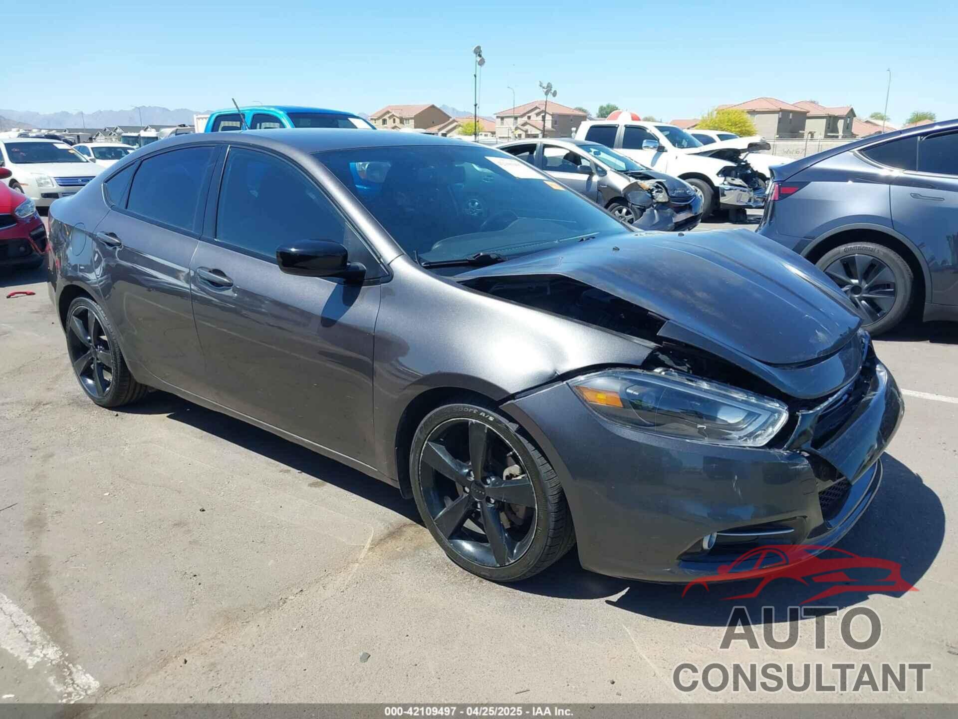 DODGE DART 2014 - 1C3CDFBB8ED866357