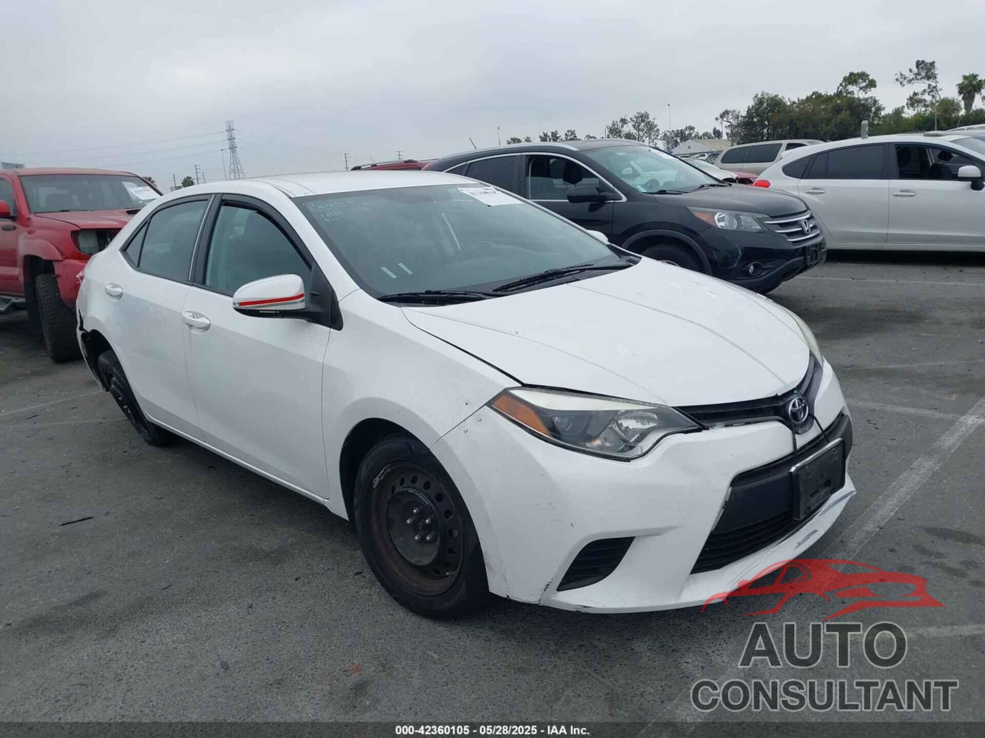 TOYOTA COROLLA 2014 - 2T1BURHEXEC182482