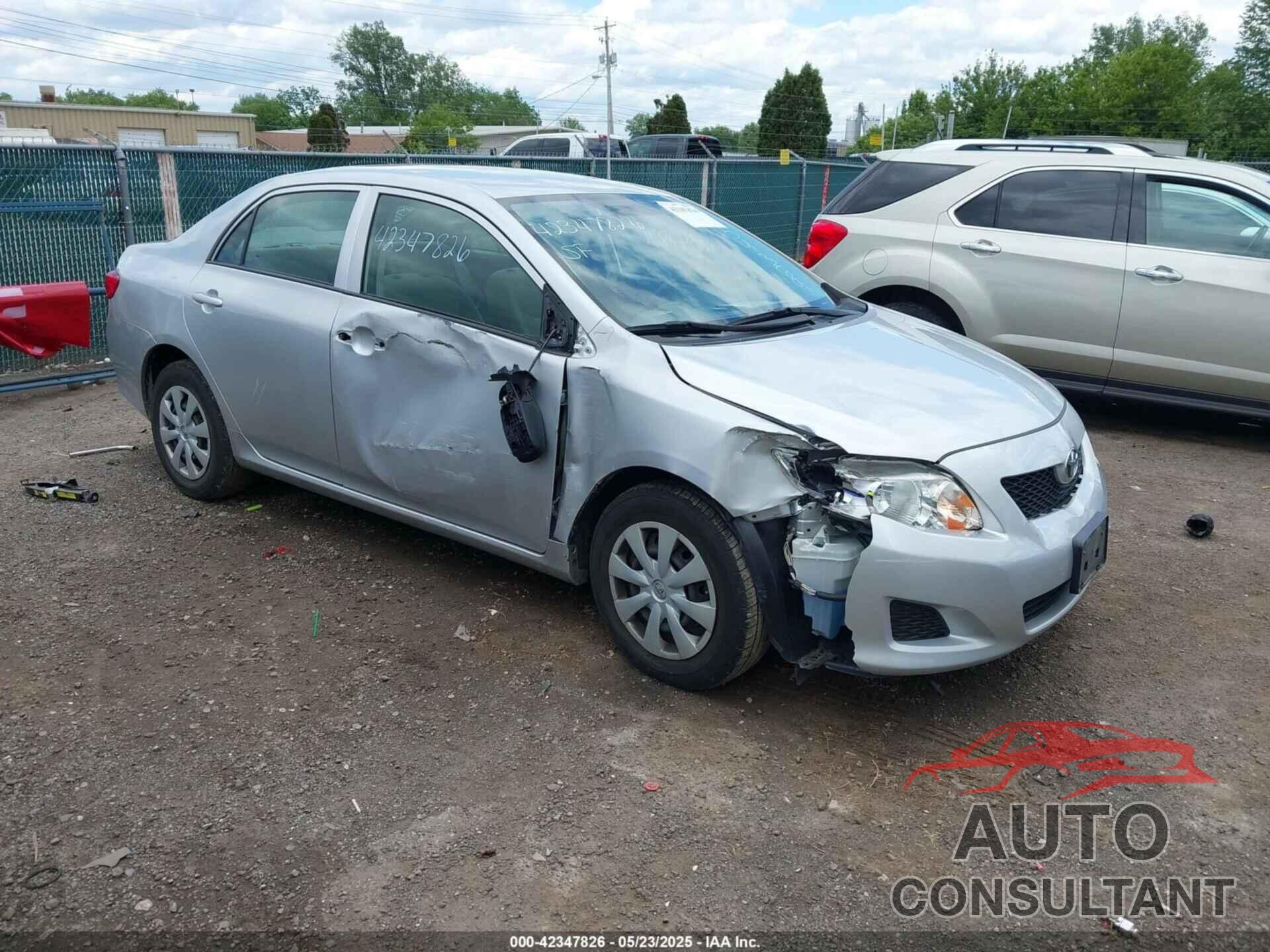 TOYOTA COROLLA 2009 - JTDBL40E59J054369