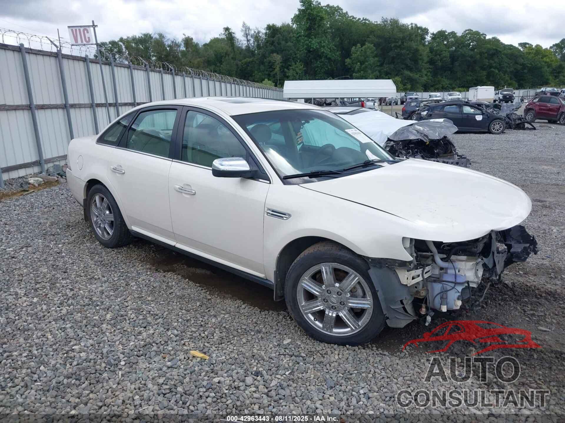 FORD TAURUS 2009 - 1FAHP25W69G123819