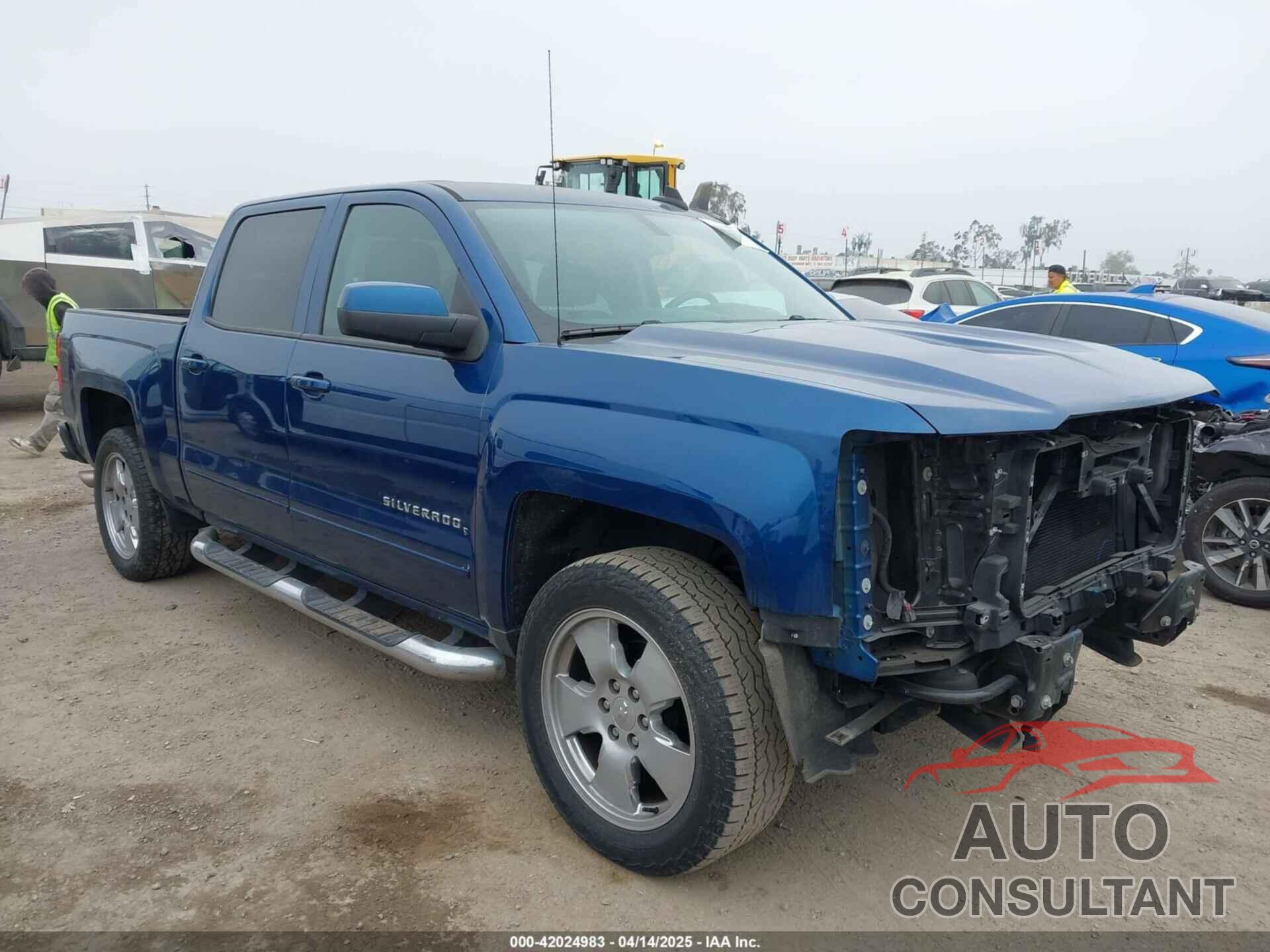 CHEVROLET SILVERADO 1500 2017 - 3GCPCREC3HG270523