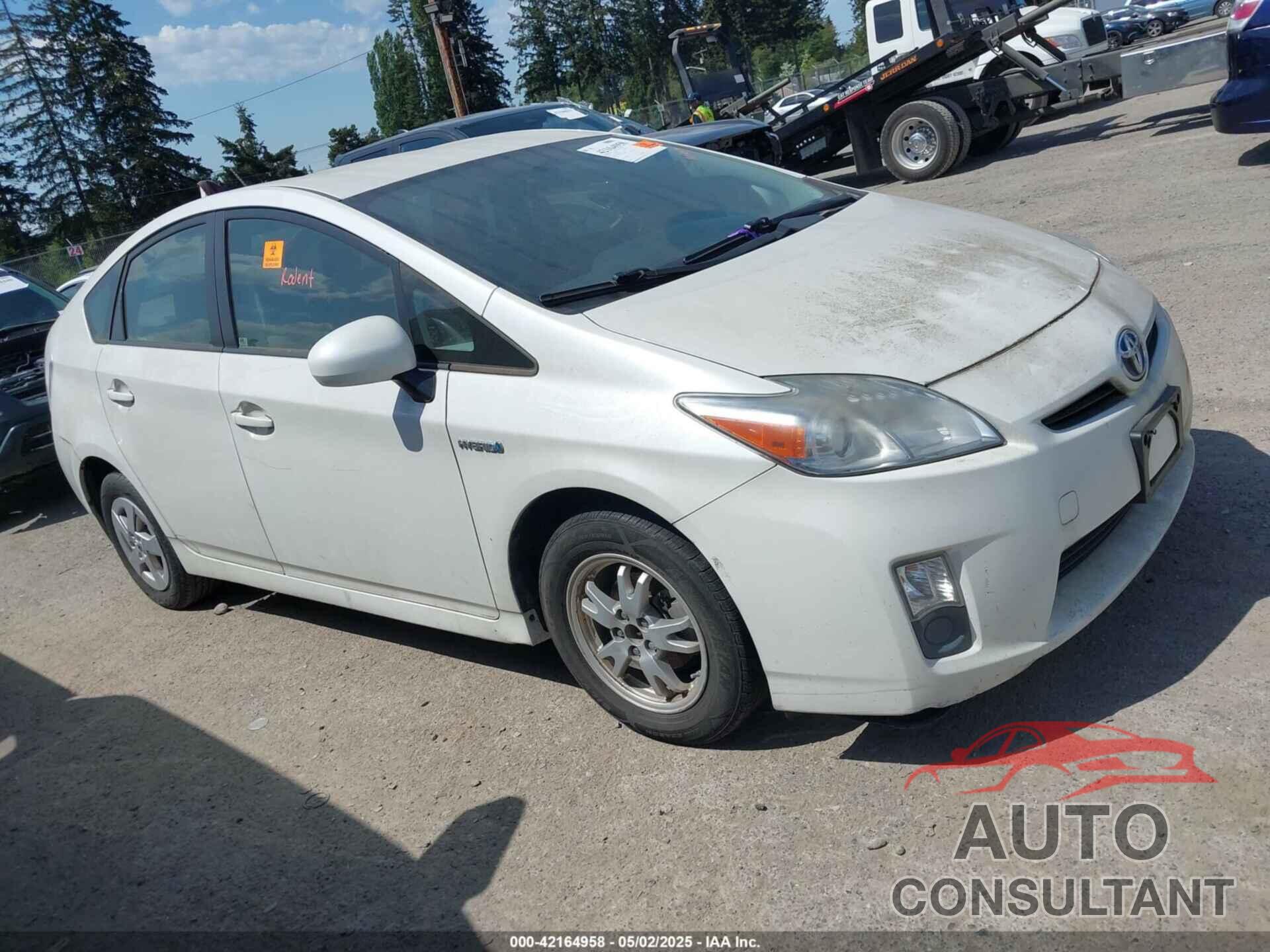 TOYOTA PRIUS 2010 - JTDKN3DU3A0008118