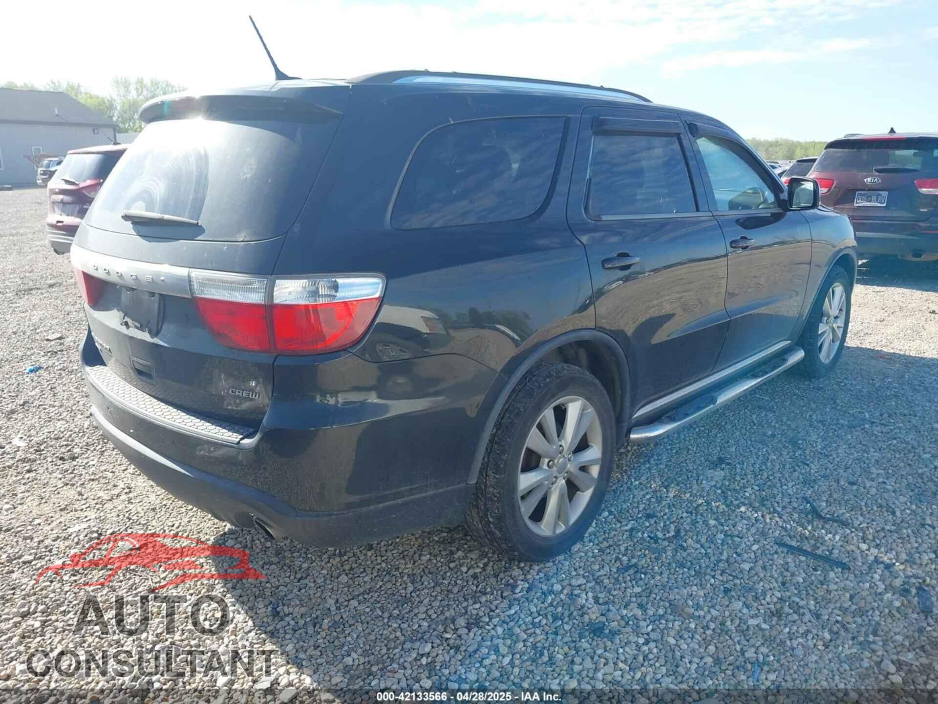 DODGE DURANGO 2012 - 1C4RDJDG7CC309153
