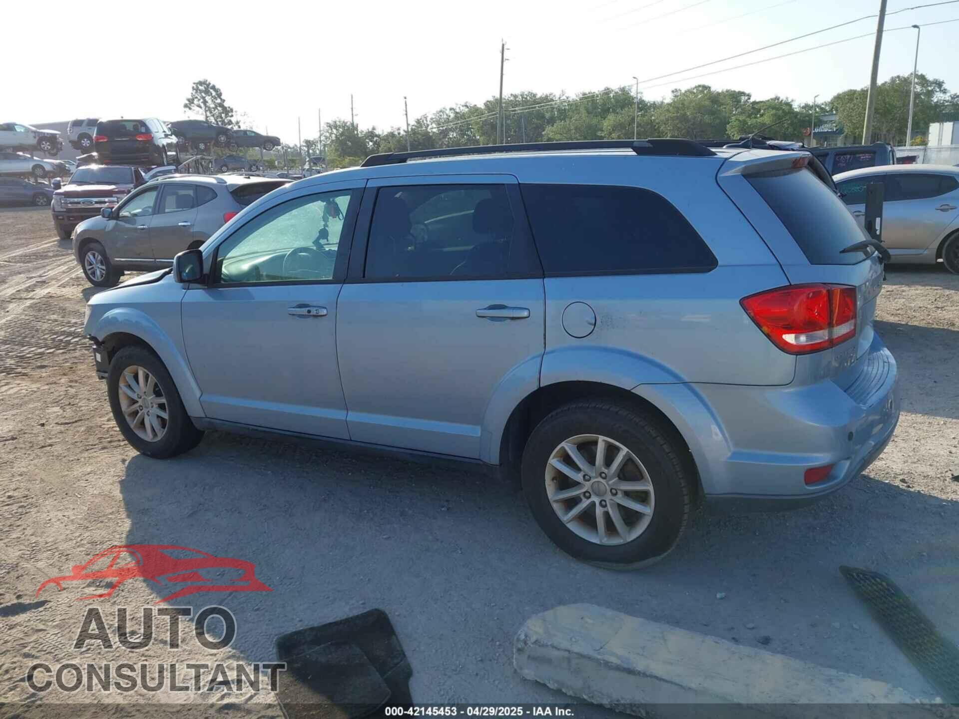 DODGE JOURNEY 2013 - 3C4PDCBB0DT721902