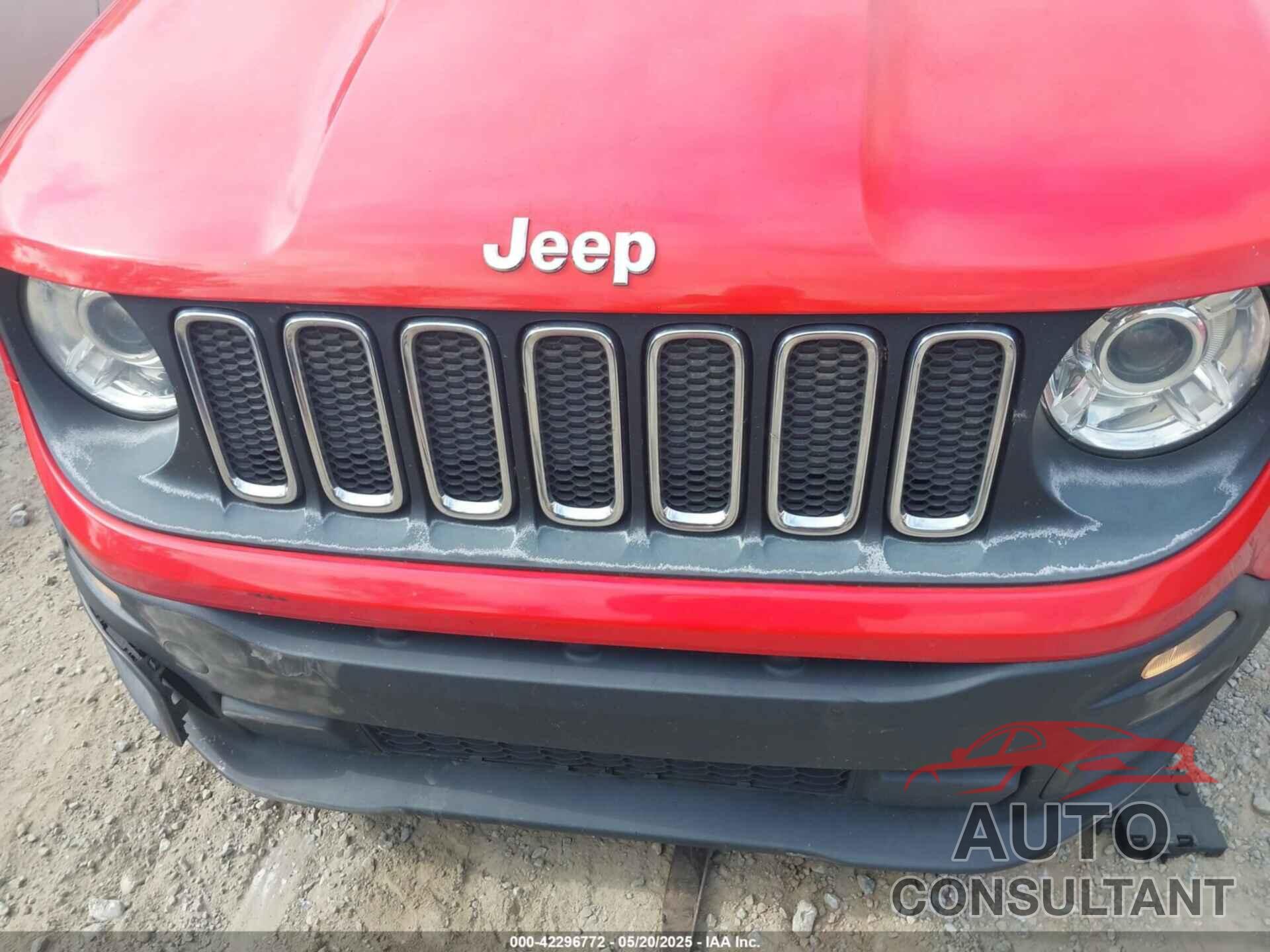 JEEP RENEGADE 2018 - ZACCJABB3JPG91146