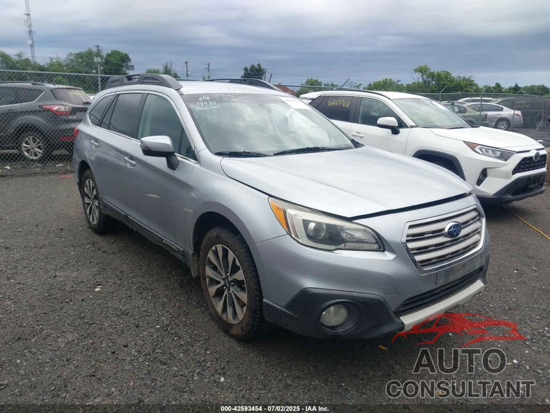 SUBARU OUTBACK 2015 - 4S4BSBJC0F3275717
