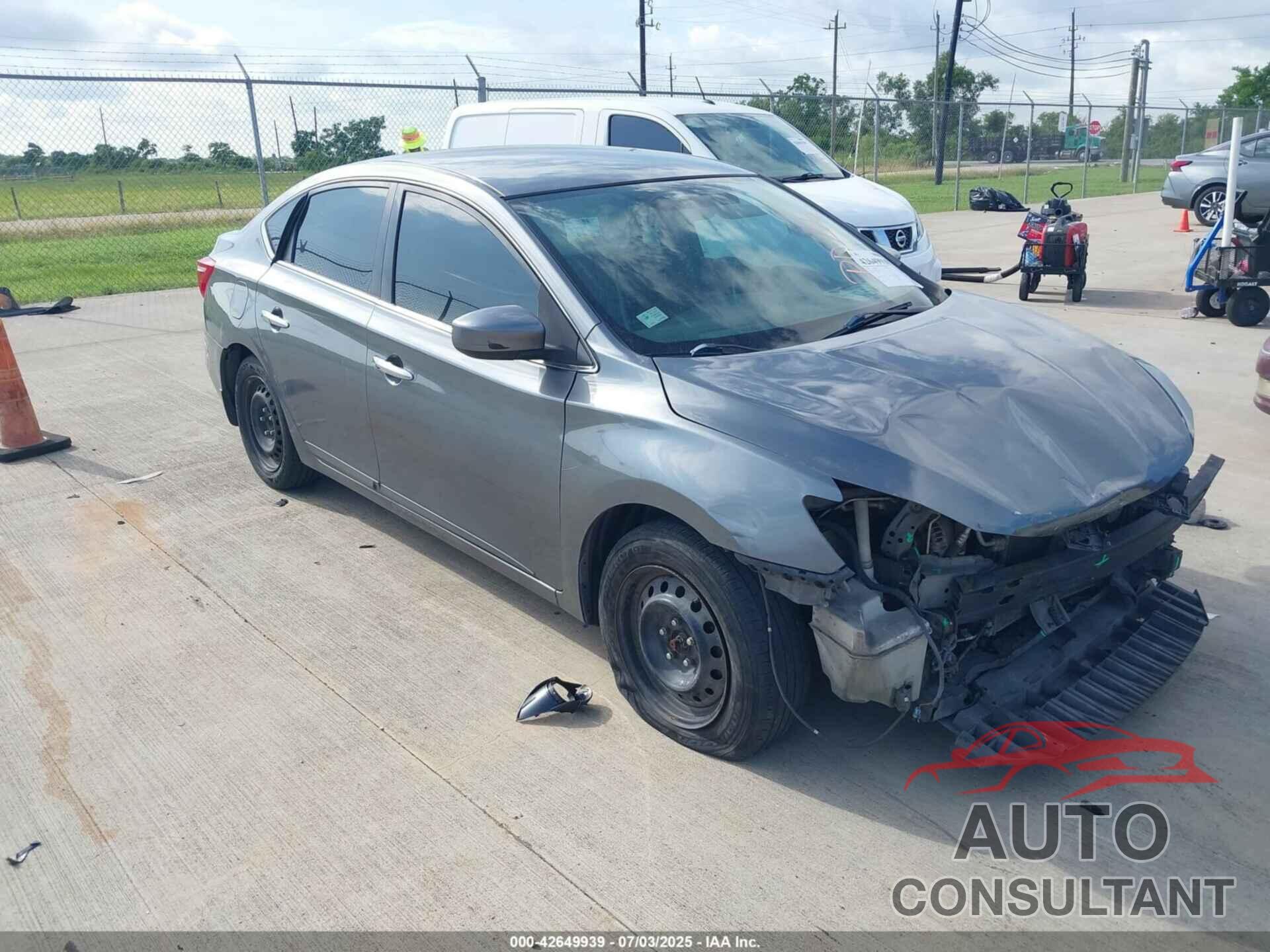 NISSAN SENTRA 2019 - 3N1AB7AP4KY346177