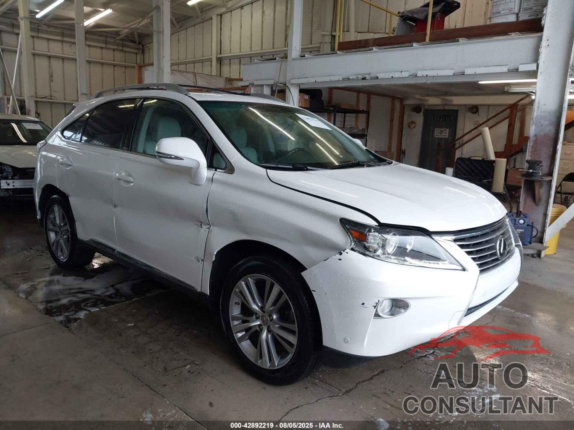 LEXUS RX 350 2015 - JTJZK1BA2F2426165