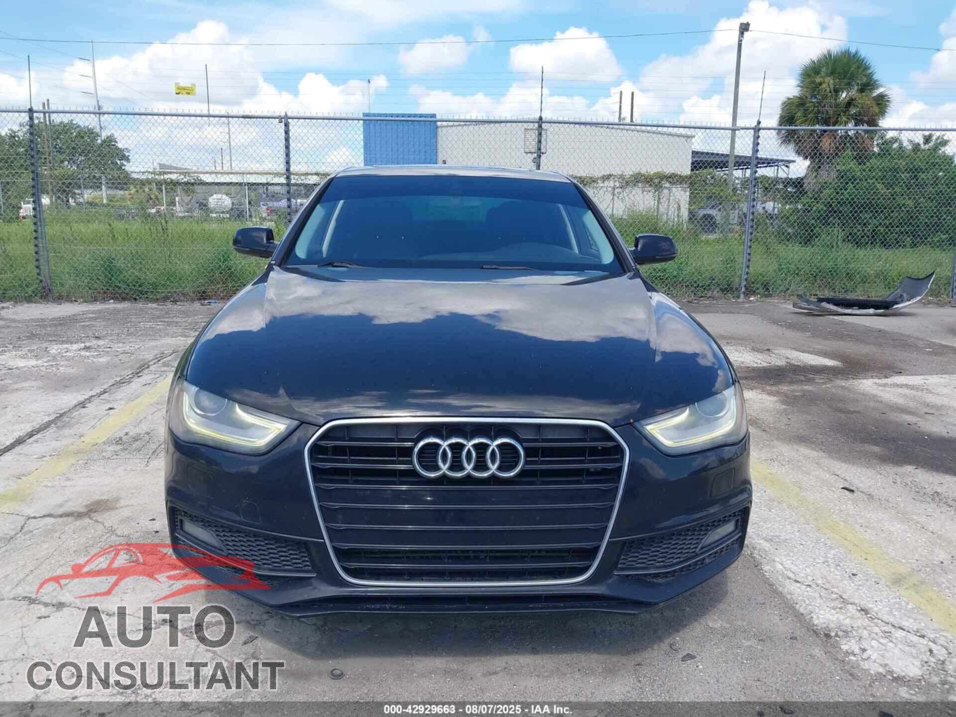 AUDI A4 2014 - WAUEFAFL0EA003961
