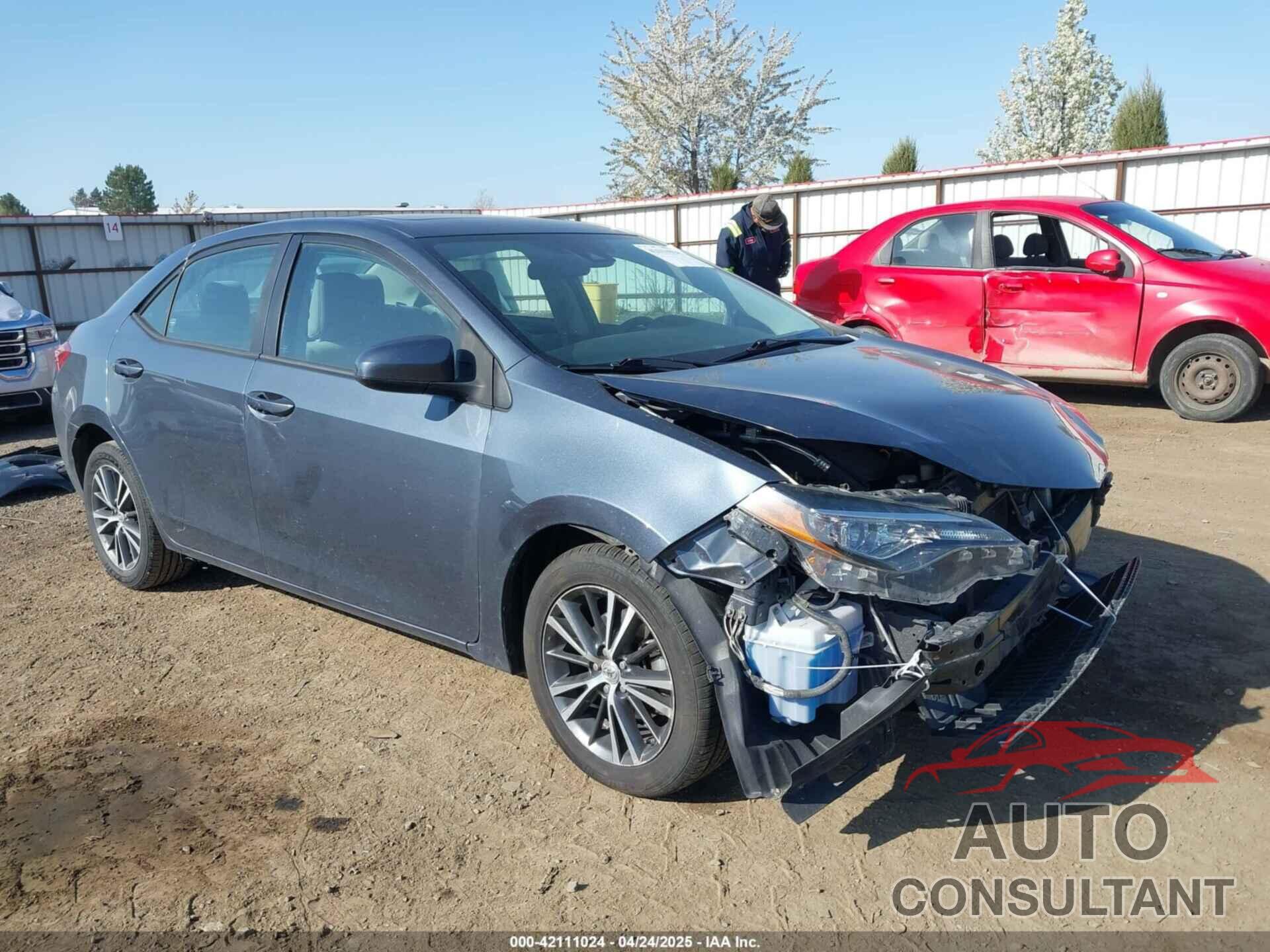 TOYOTA COROLLA 2019 - 2T1BURHE5KC226237