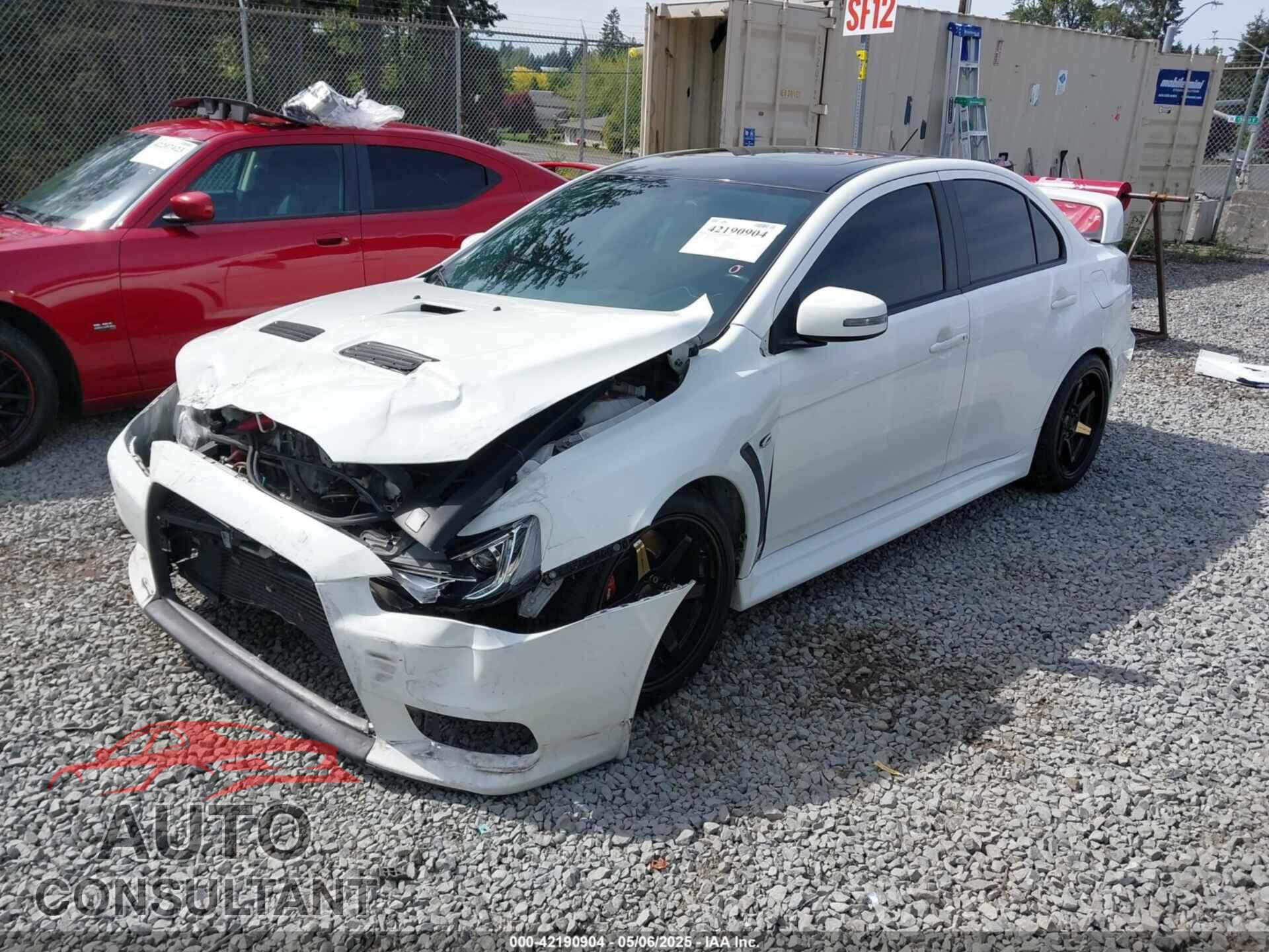 MITSUBISHI LANCER EVOLUTION 2015 - JA32W8FV4FU025461