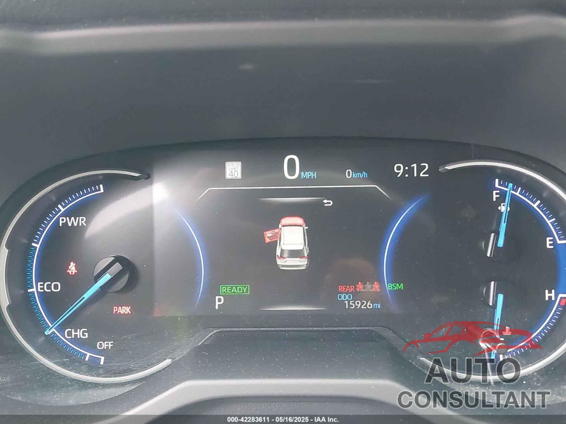 TOYOTA RAV4 HYBRID 2023 - JTME6RFV4PJ034880