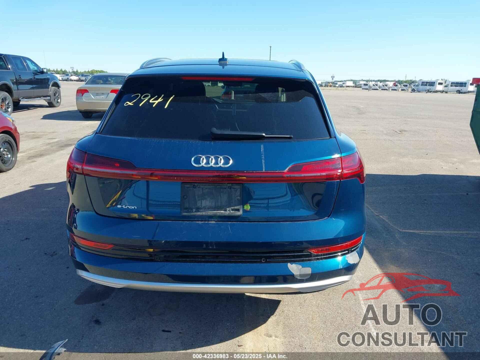 AUDI E-TRON 2019 - WA1VABGE0KB009718