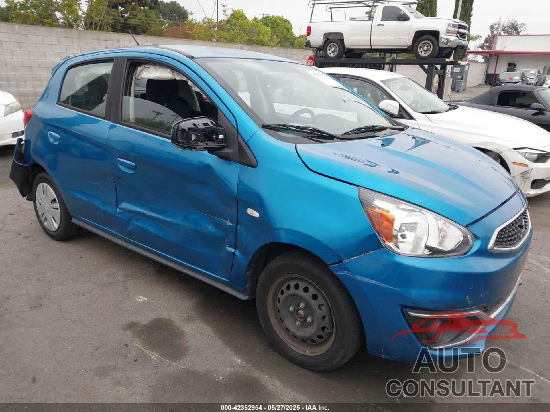 MITSUBISHI MIRAGE 2019 - ML32A3HJ5KH013662