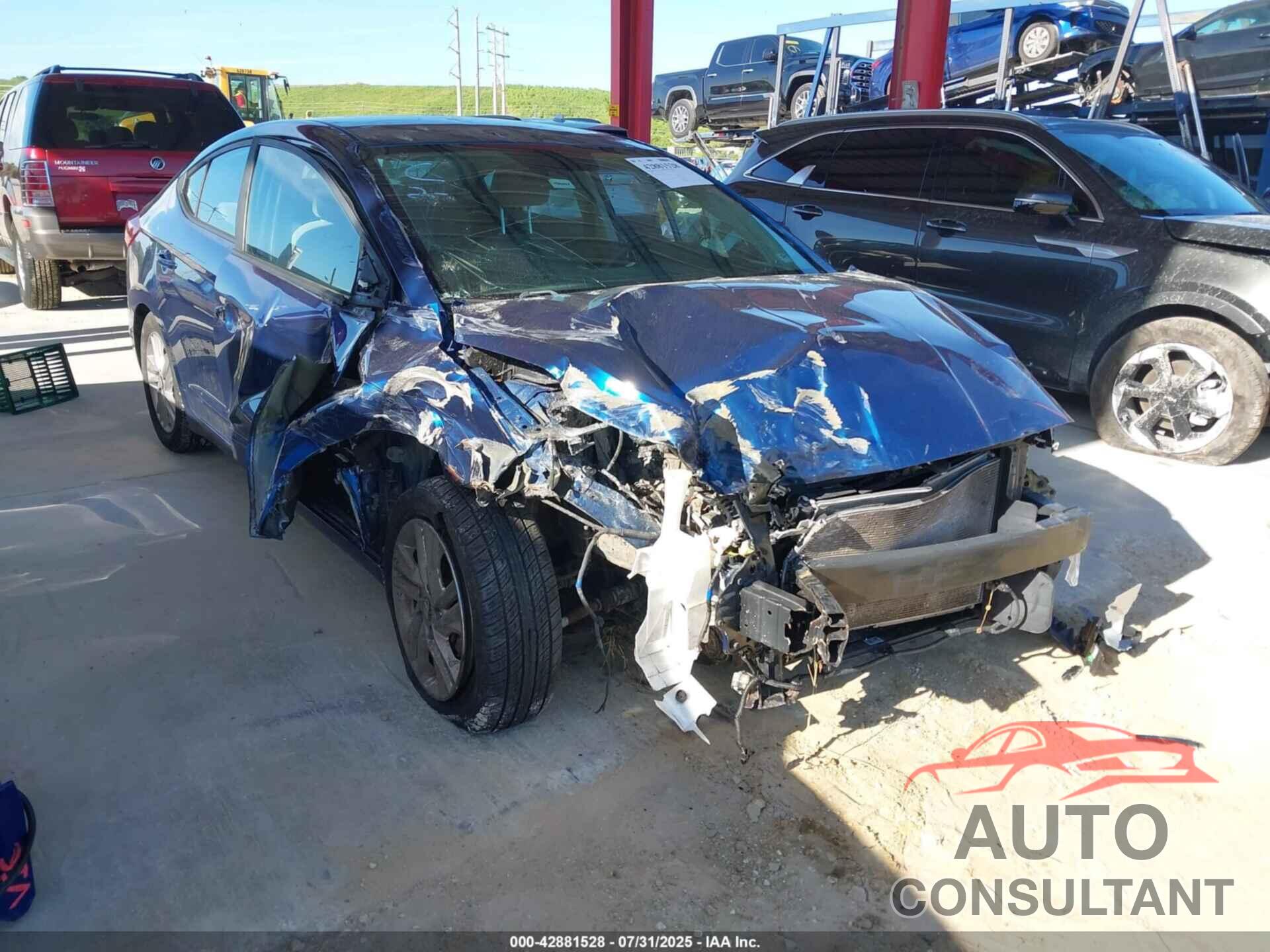 HYUNDAI ELANTRA 2019 - 5NPD84LF6KH422622