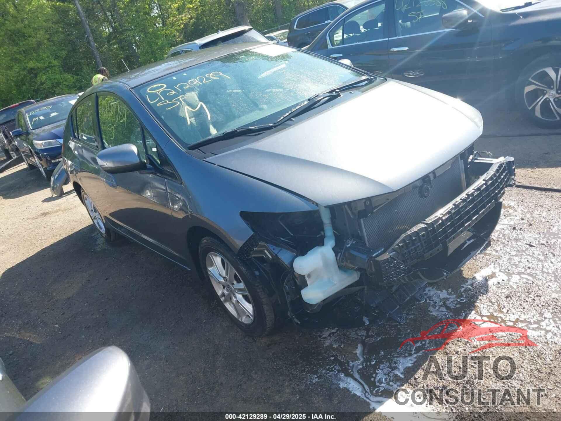 HONDA INSIGHT 2010 - JHMZE2H72AS021555