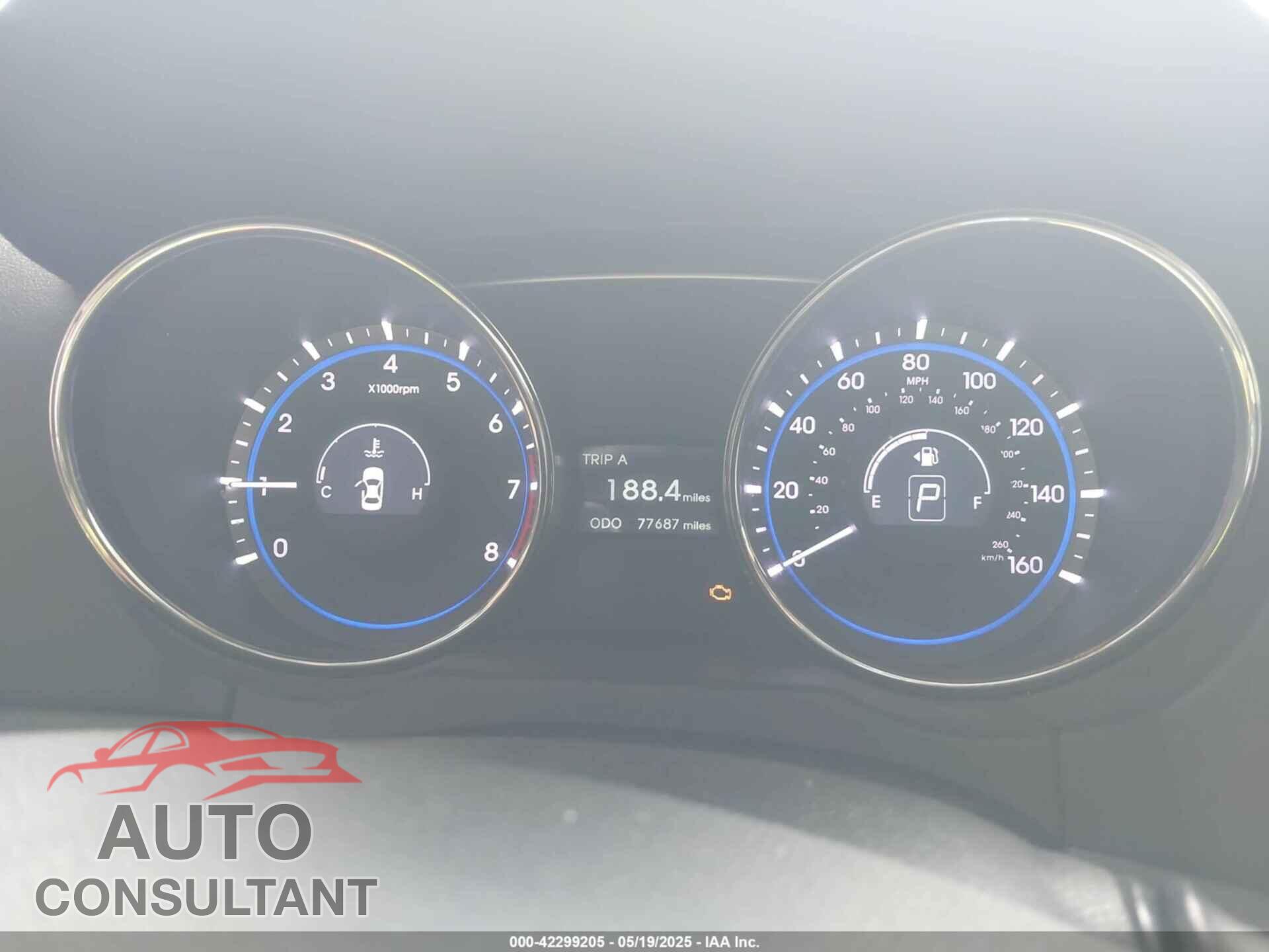 HYUNDAI SONATA 2013 - 5NPEB4AC0DH528811