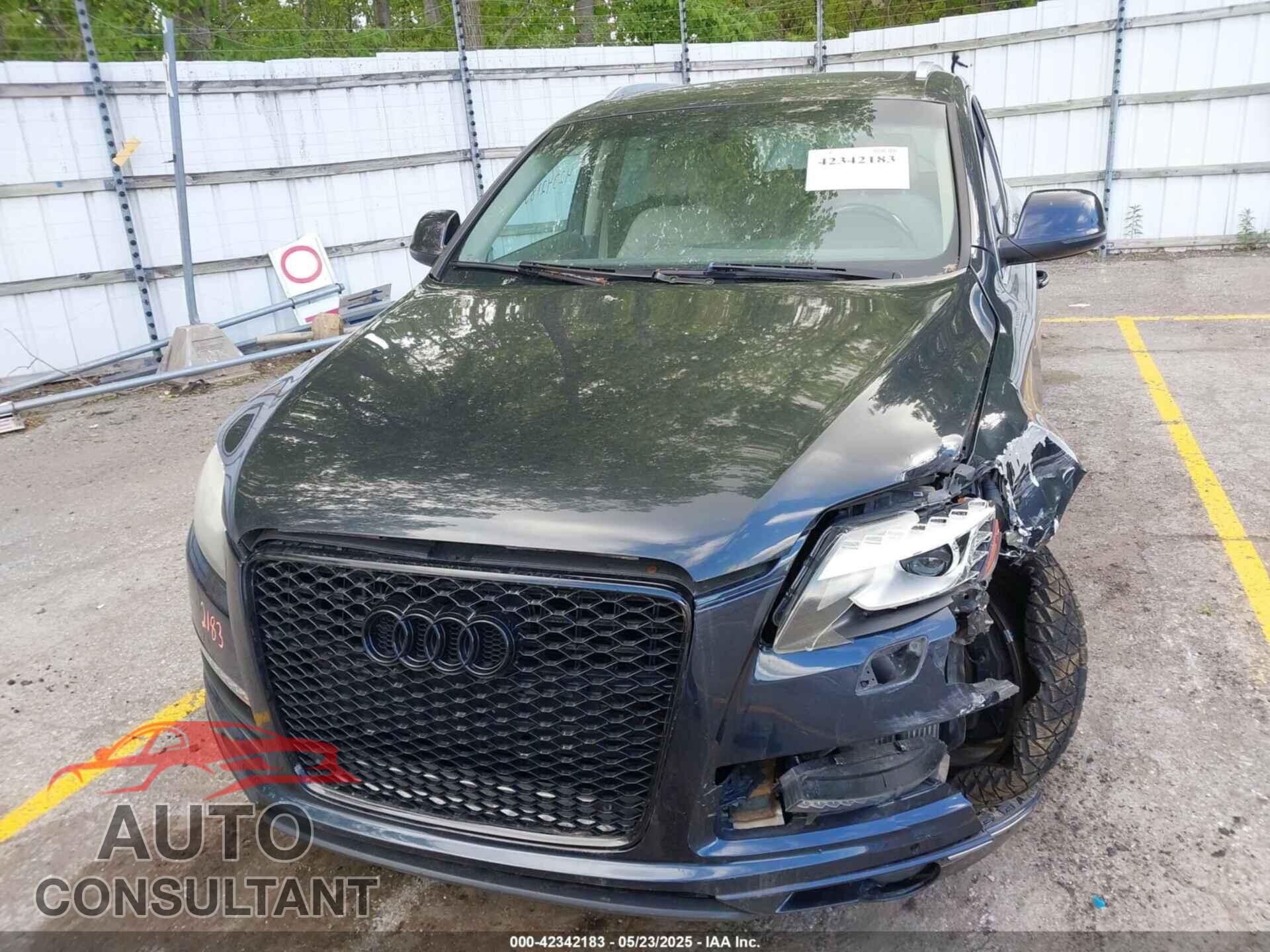 AUDI Q7 2012 - WA1LMAFE3CD008367