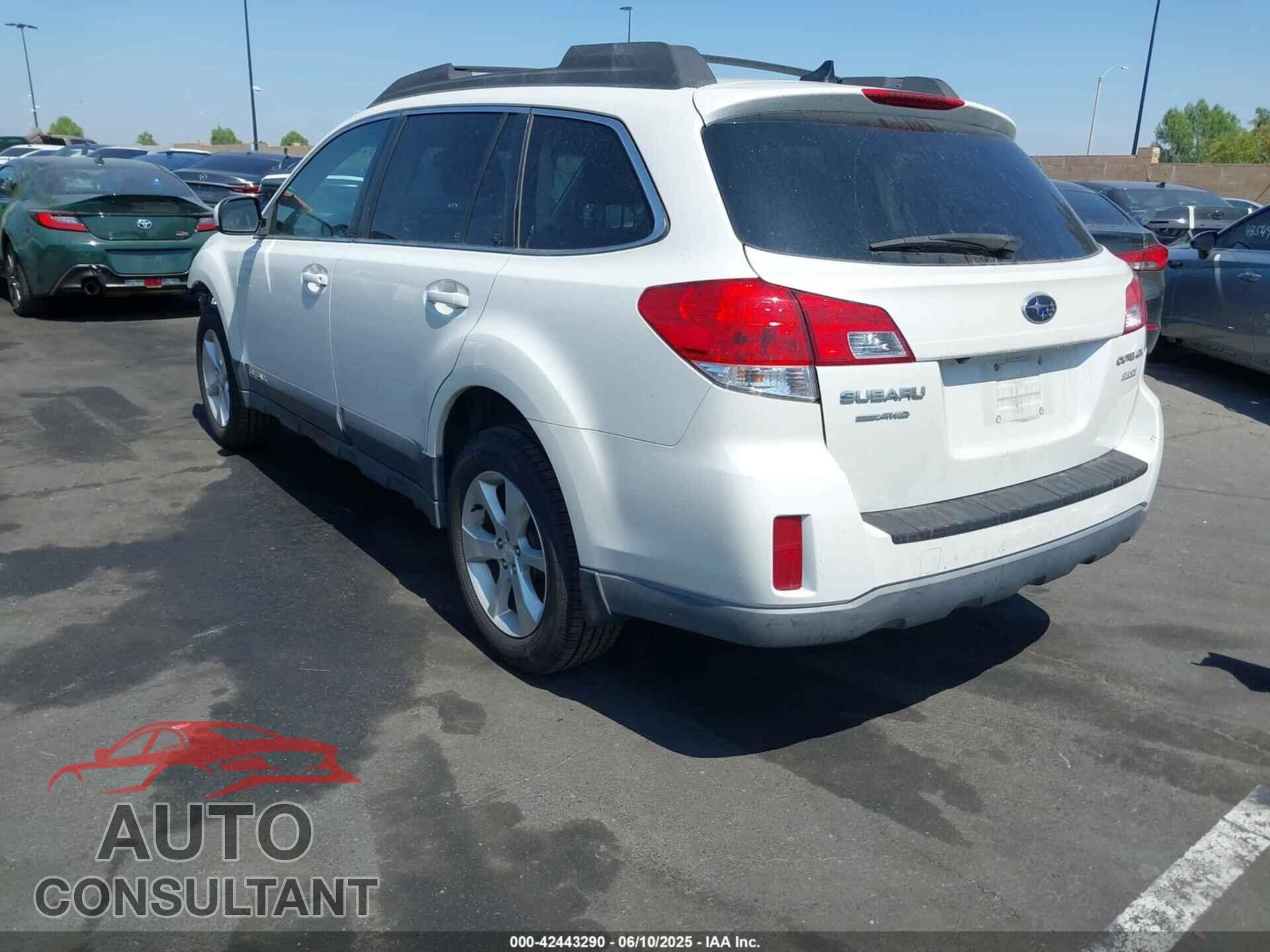 SUBARU OUTBACK 2013 - 4S4BRBLC3D3237940