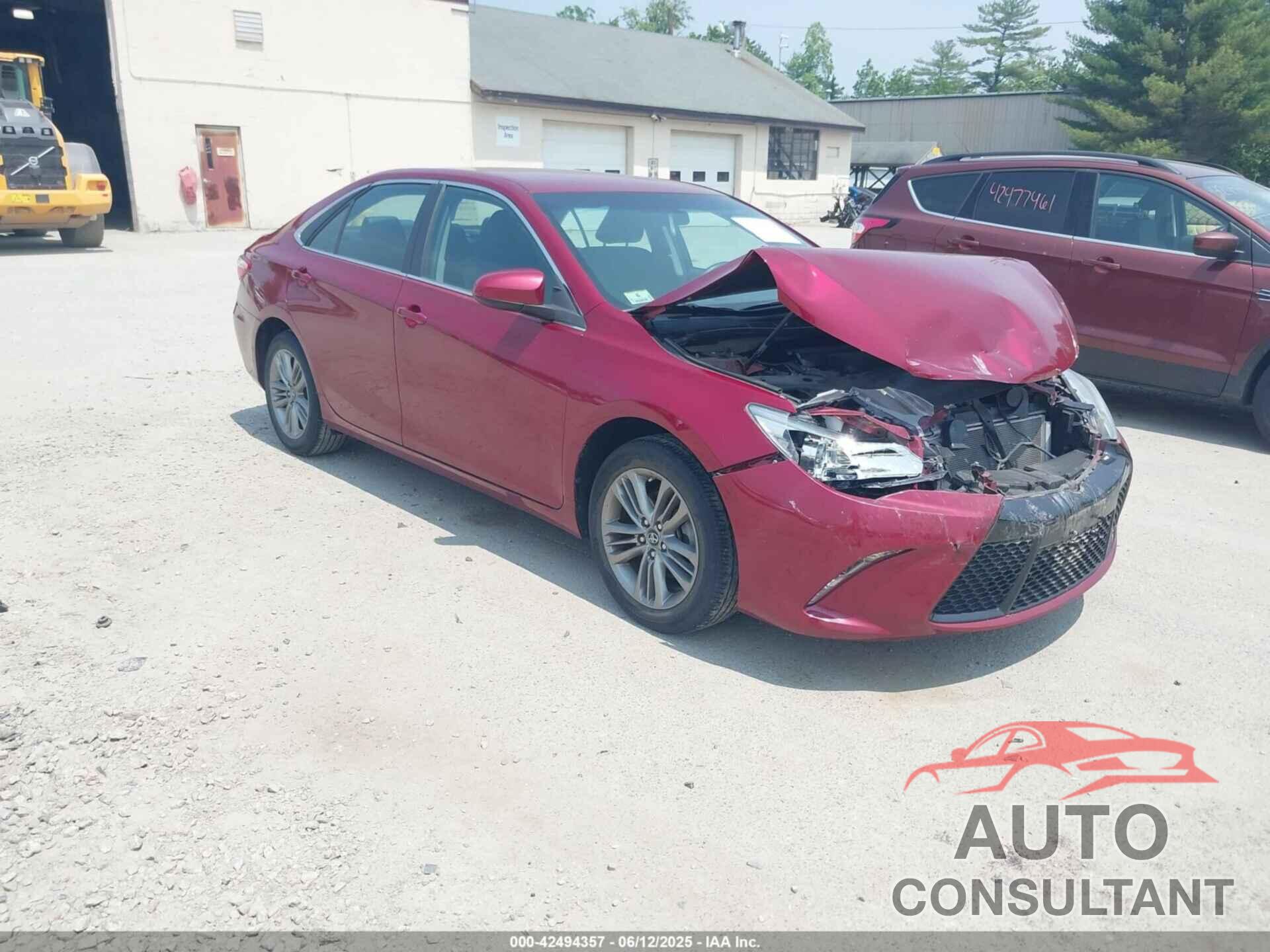 TOYOTA CAMRY 2017 - 4T1BF1FK0HU672291