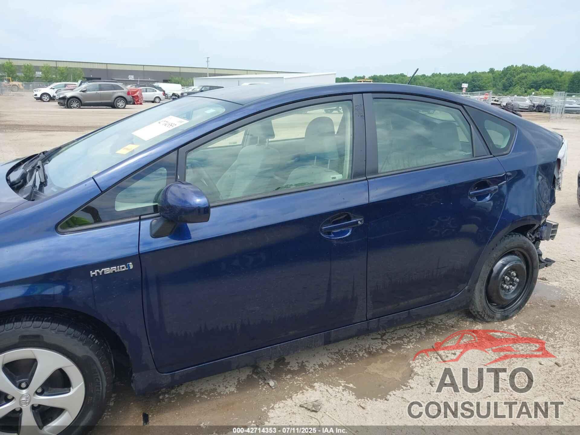 TOYOTA PRIUS 2013 - JTDKN3DU5D1676887