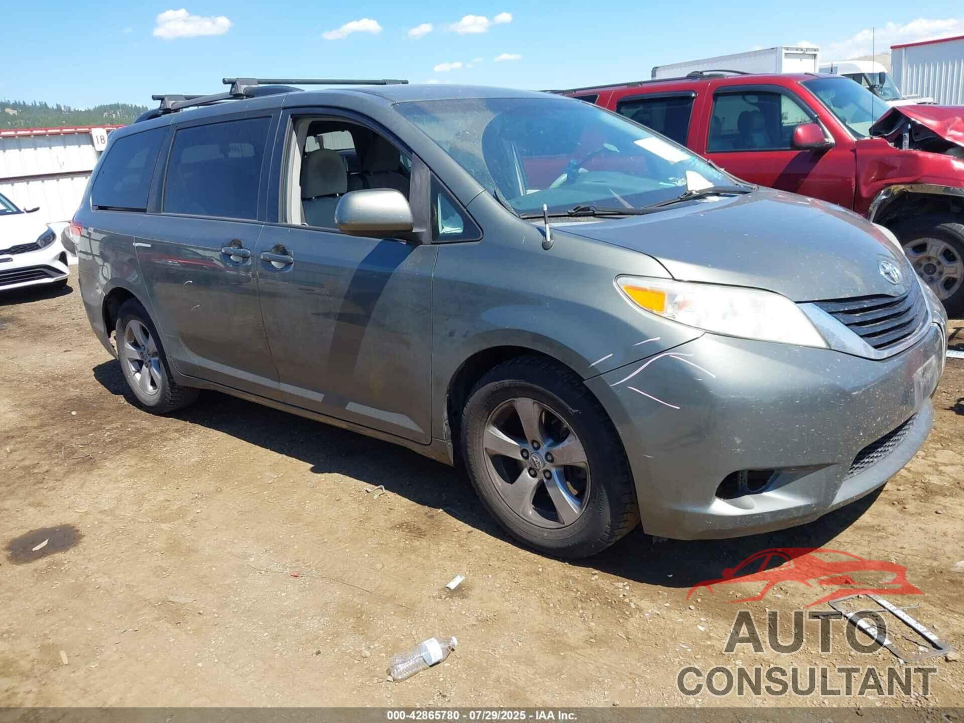 TOYOTA SIENNA 2012 - 5TDKK3DCXCS193428