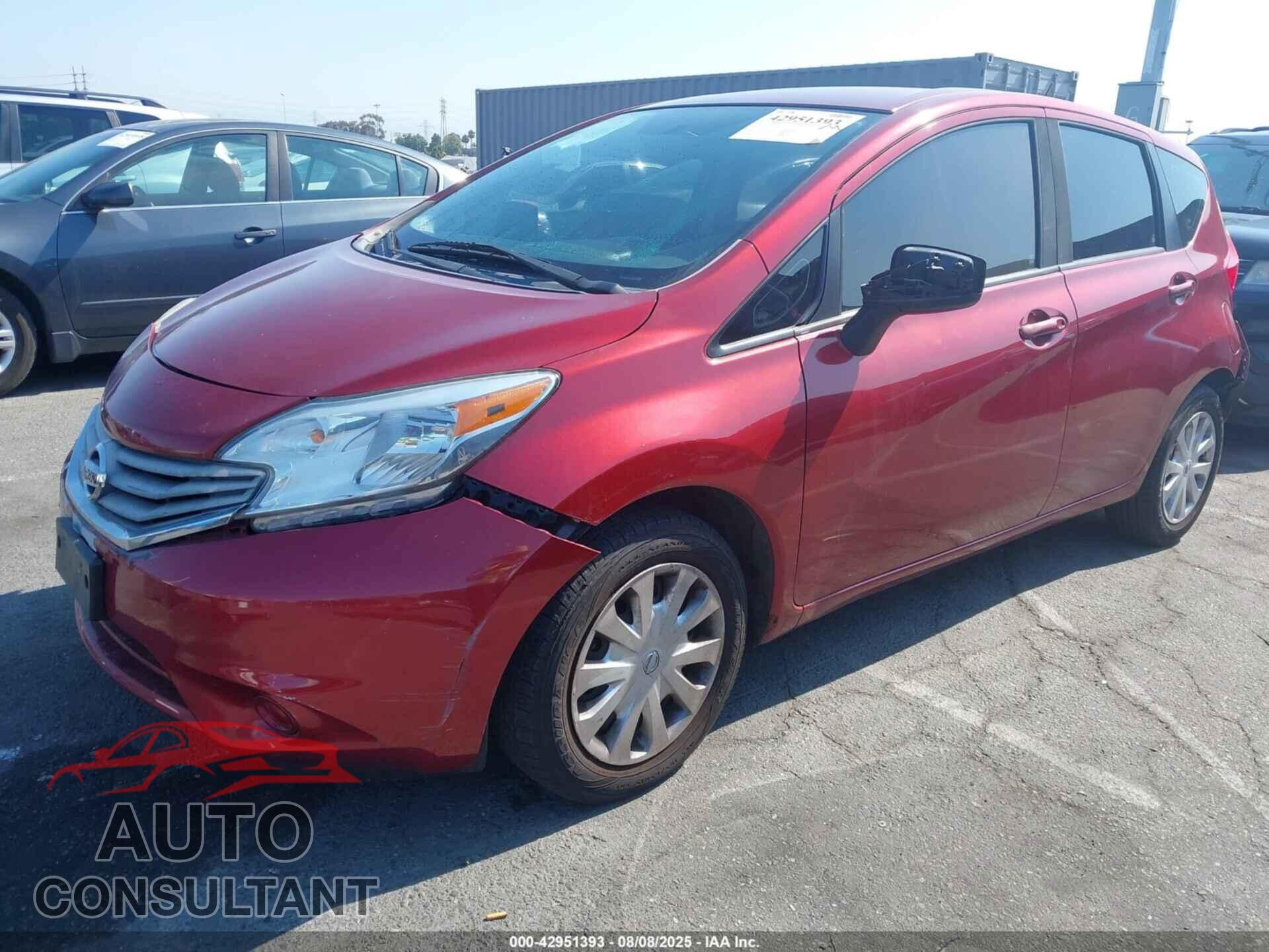 NISSAN VERSA NOTE 2016 - 3N1CE2CP2GL405019