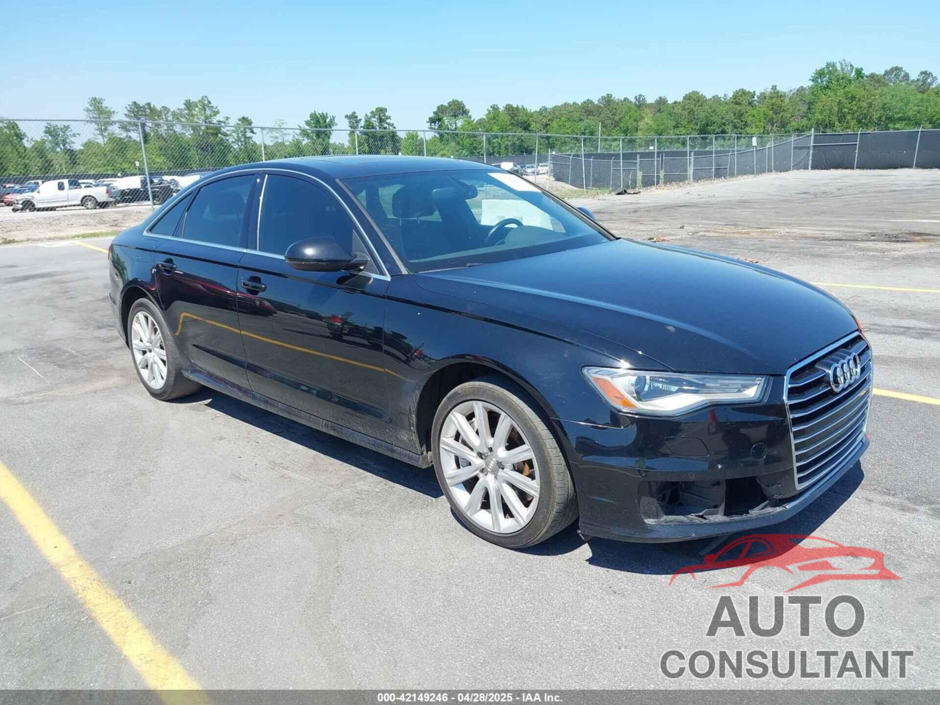 AUDI A6 2016 - WAUCFAFC4GN079394