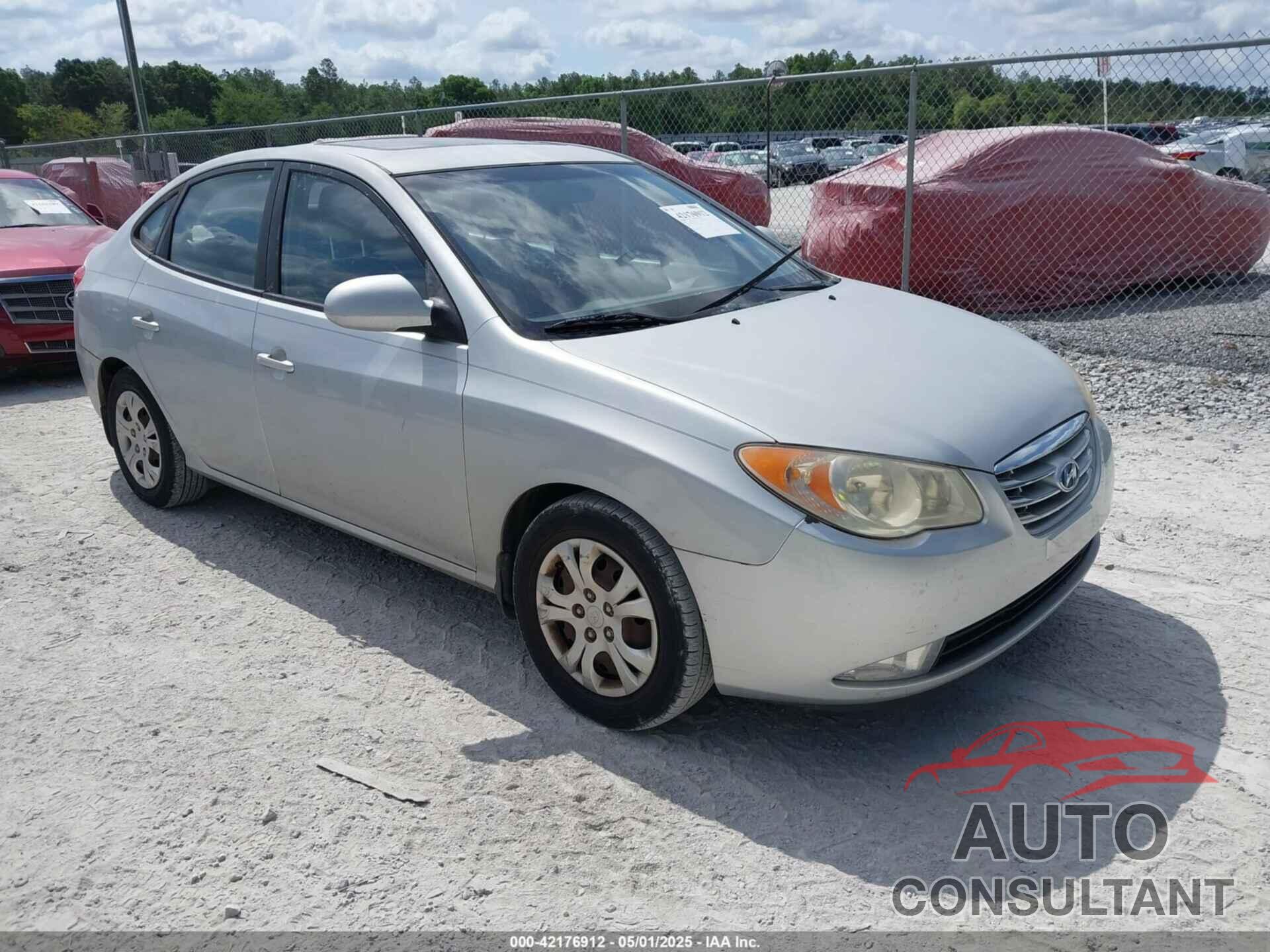 HYUNDAI ELANTRA 2010 - KMHDU4AD1AU019256
