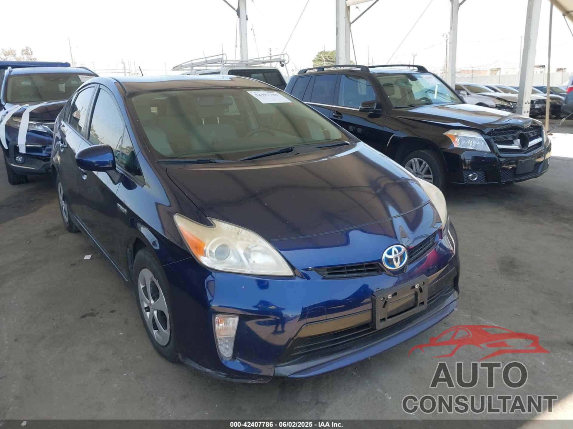 TOYOTA PRIUS 2013 - JTDKN3DU6D1648046