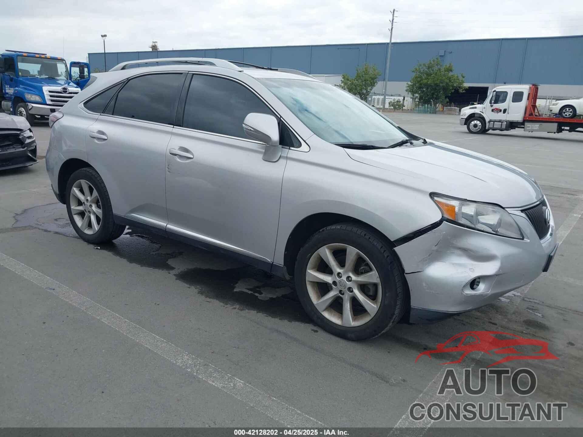 LEXUS RX 350 2010 - 2T2BK1BA0AC064055