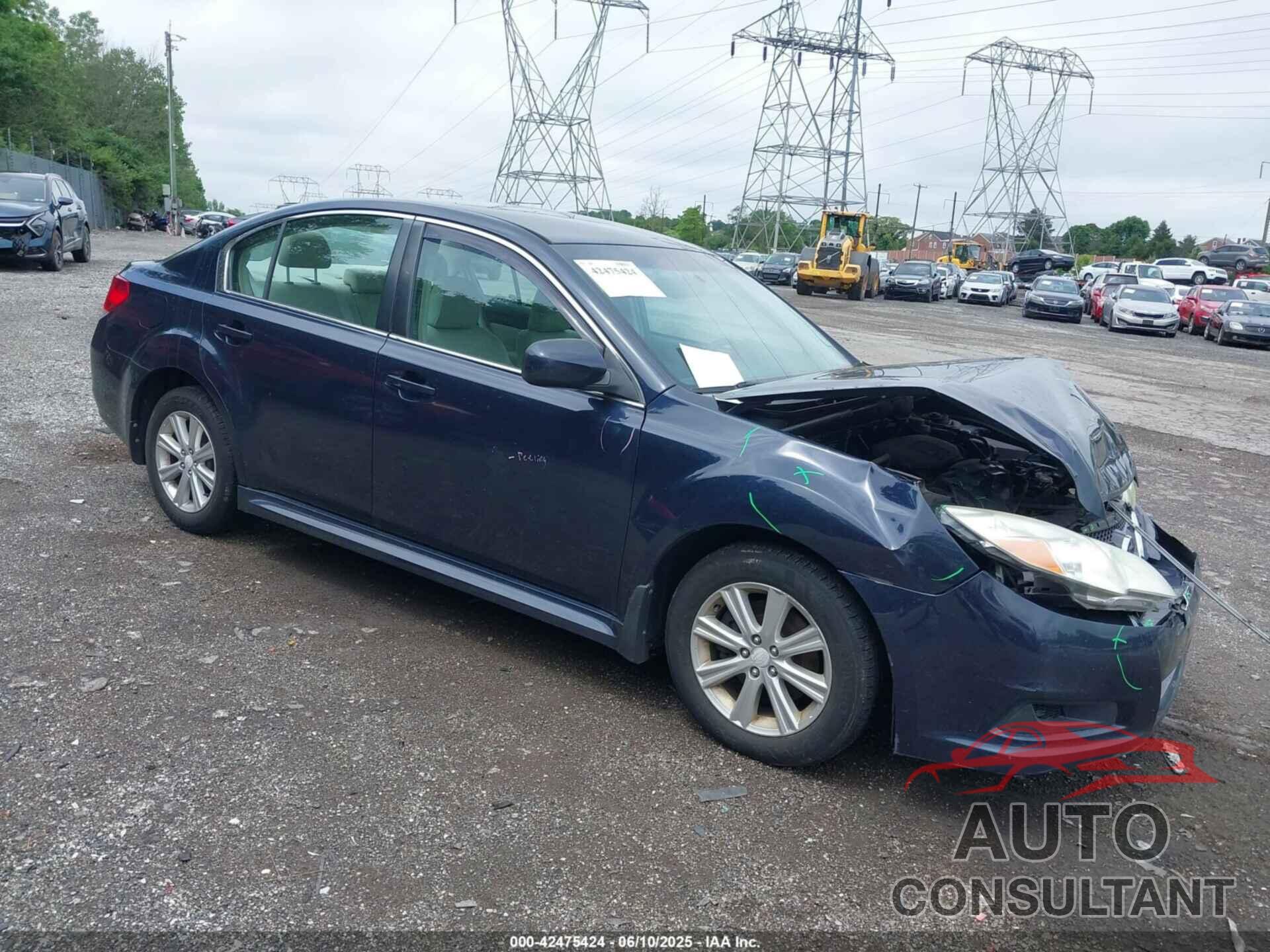 SUBARU LEGACY 2012 - 4S3BMBC69C3036720