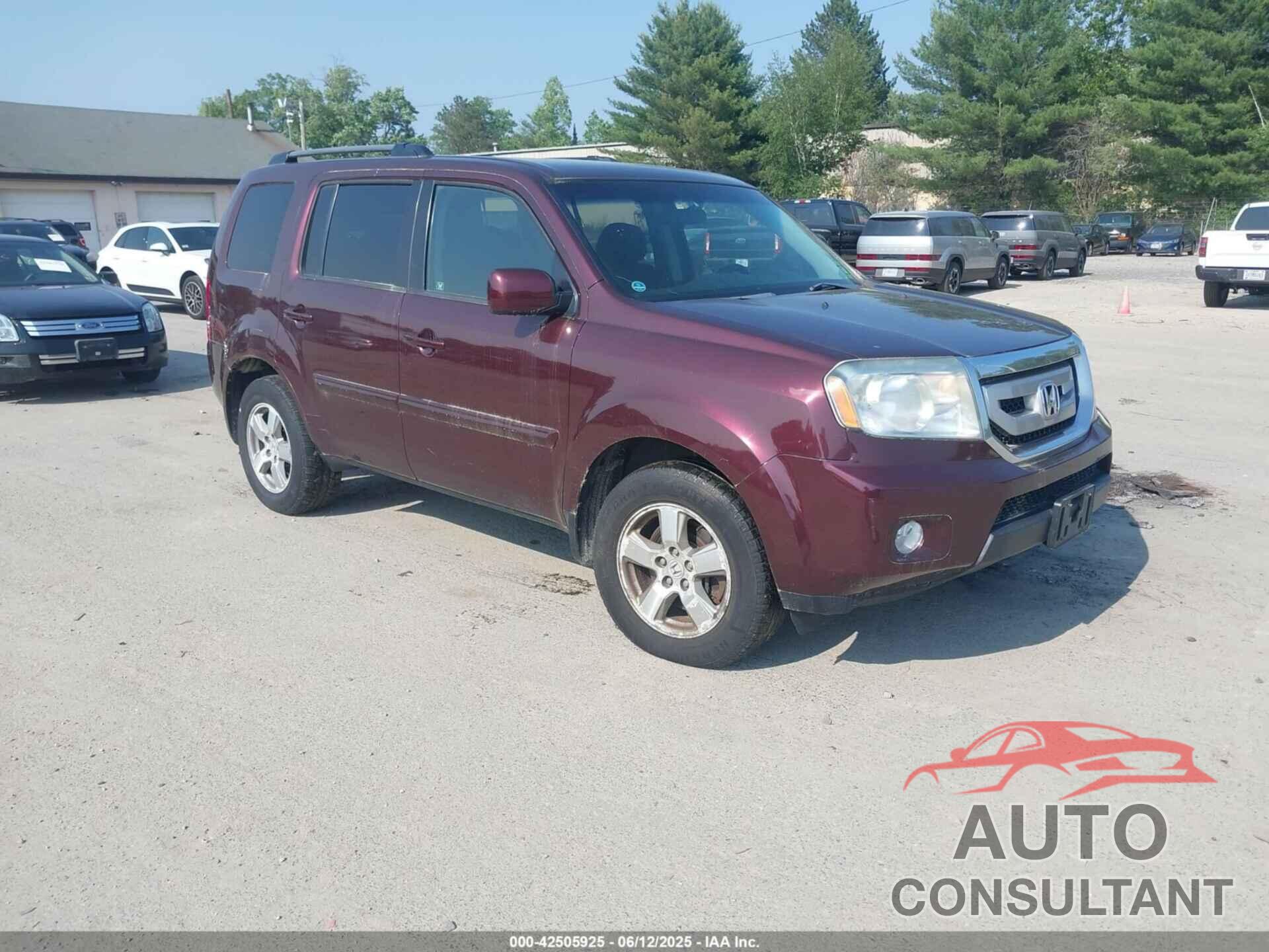 HONDA PILOT 2010 - 5FNYF4H4XAB037639