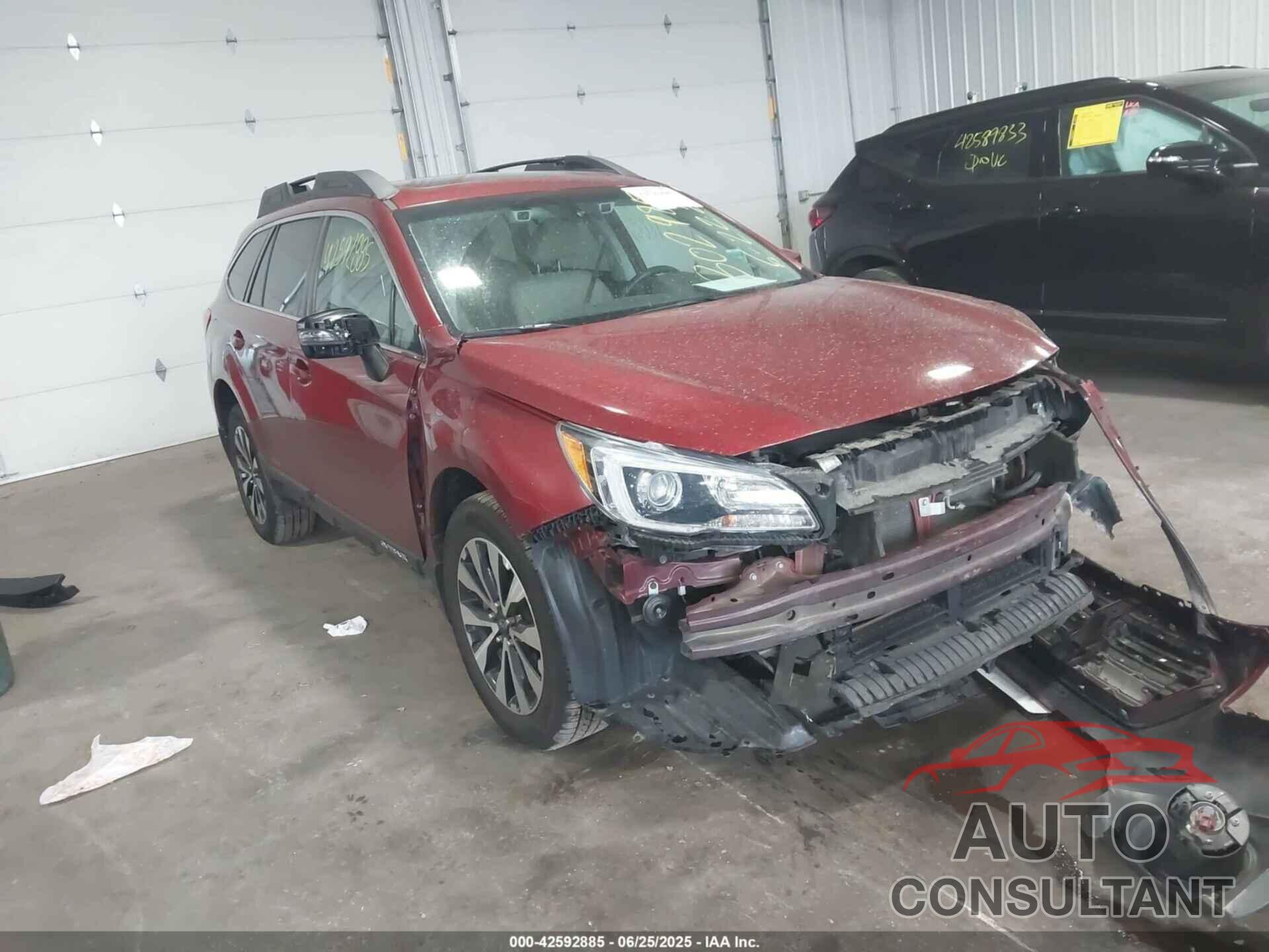 SUBARU OUTBACK 2017 - 4S4BSANC4H3425383