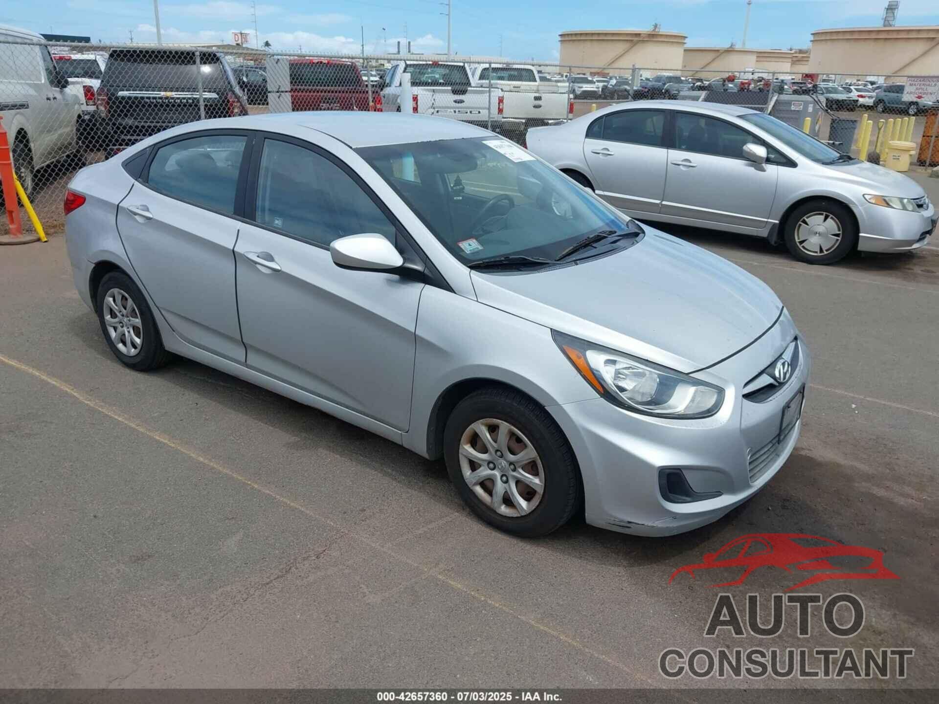 HYUNDAI ACCENT 2013 - KMHCT4AE5DU342270