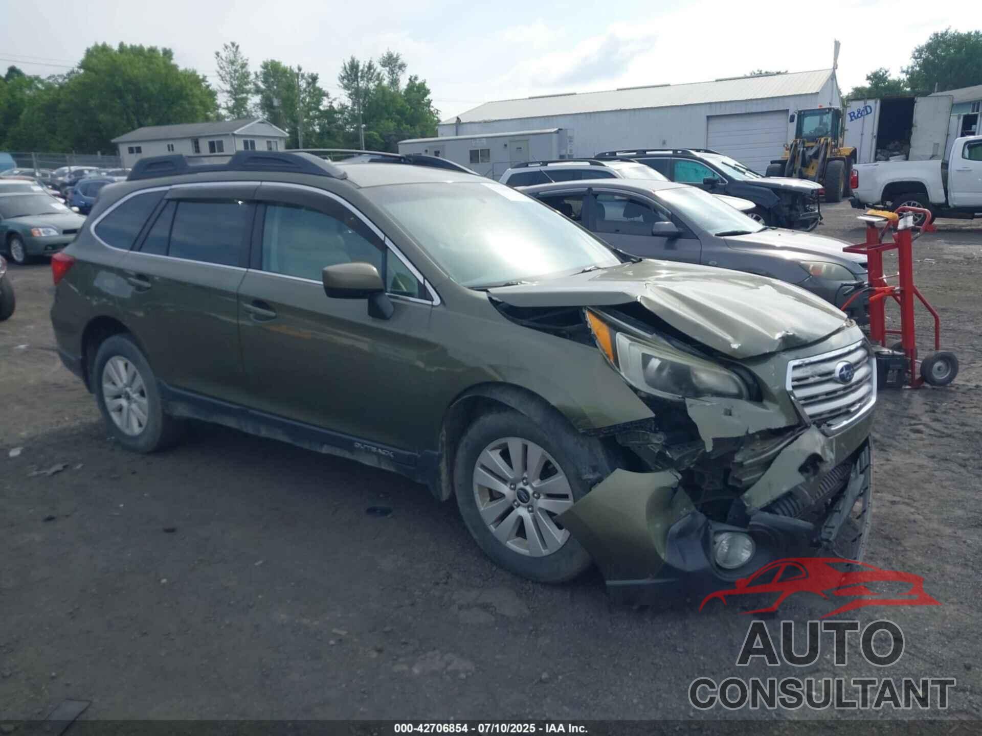 SUBARU OUTBACK 2015 - 4S4BSACC6F3272179