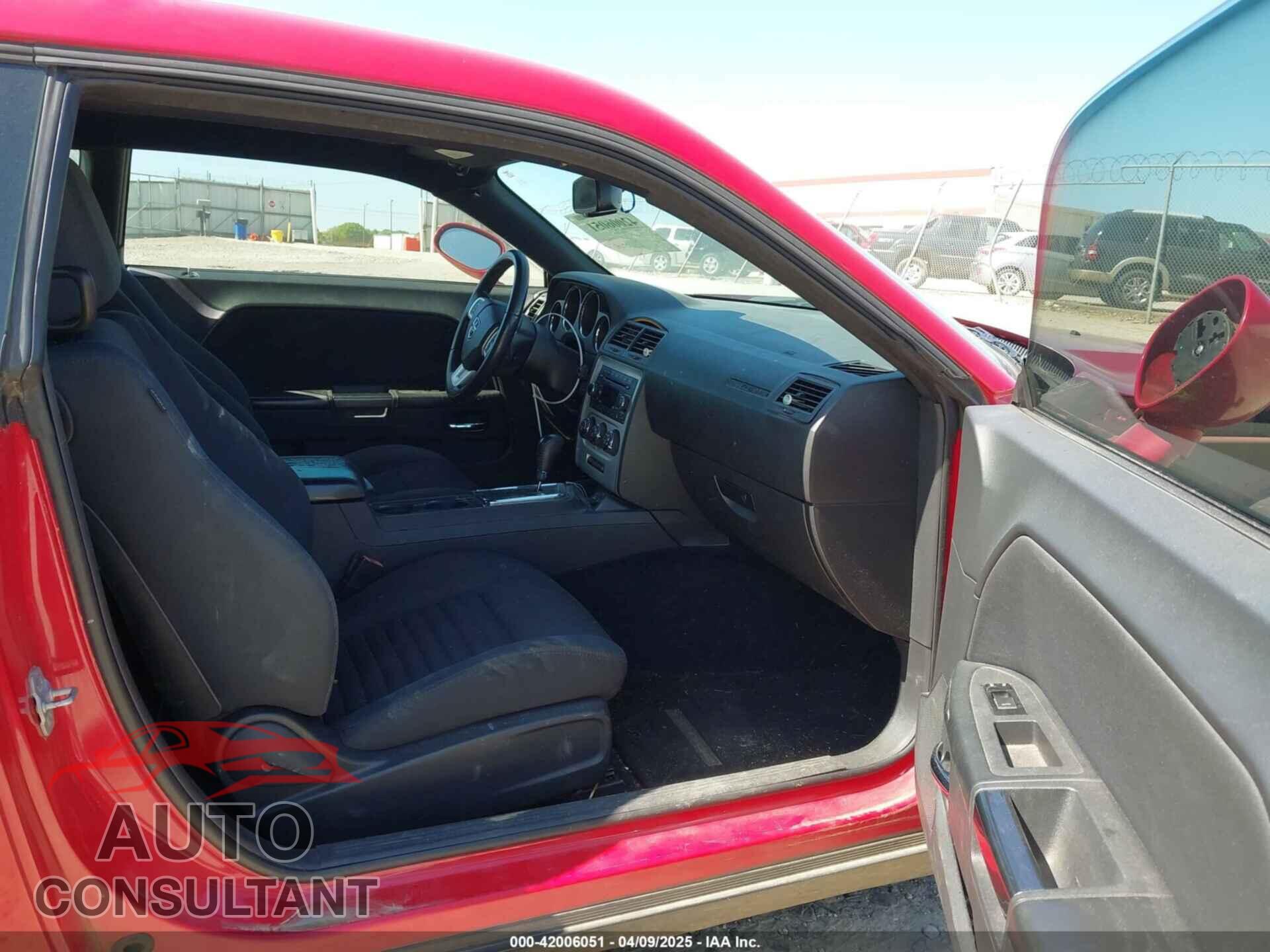DODGE CHALLENGER 2013 - 2C3CDYAG2DH511453