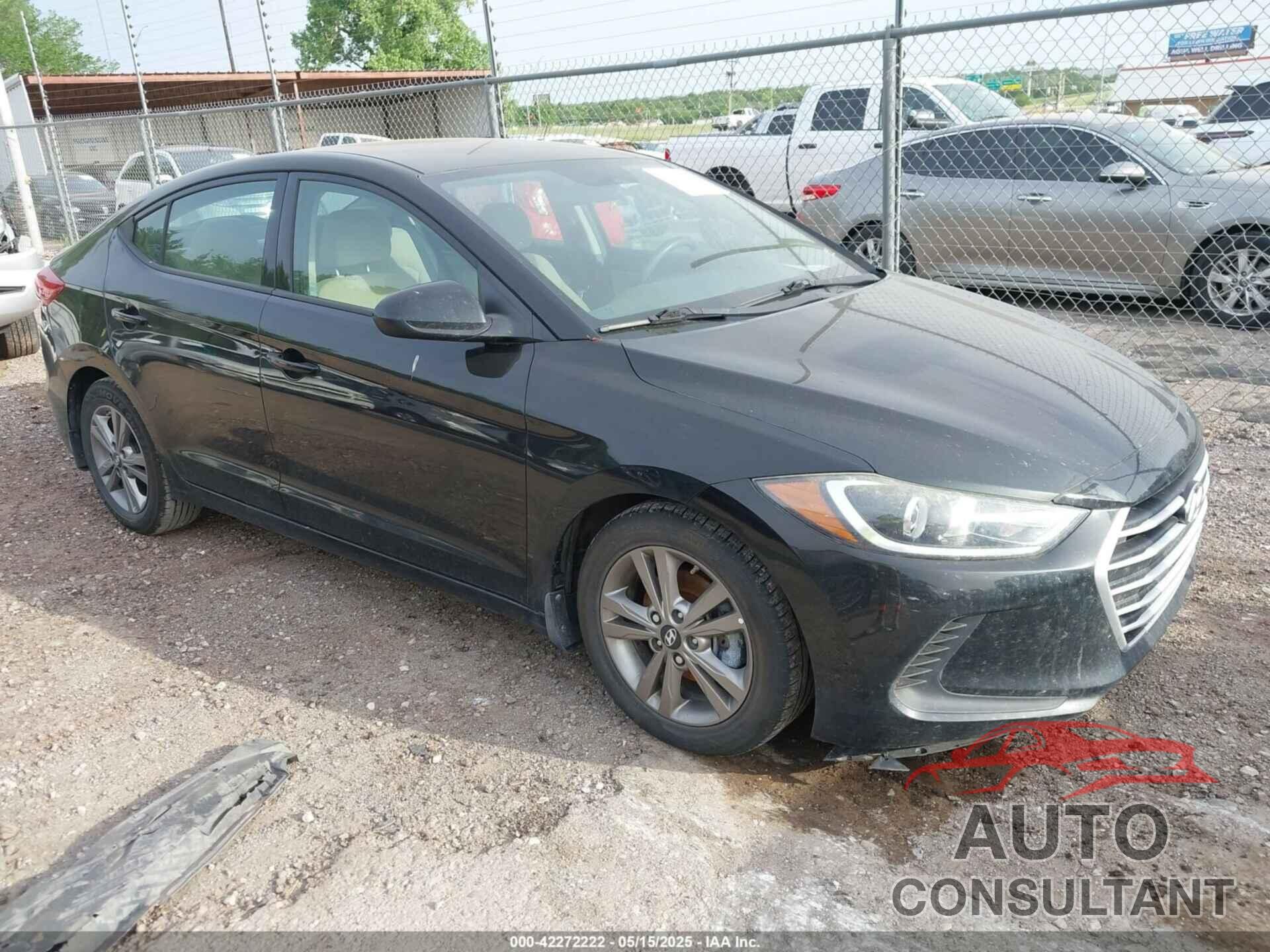 HYUNDAI ELANTRA 2017 - 5NPD84LFXHH191863