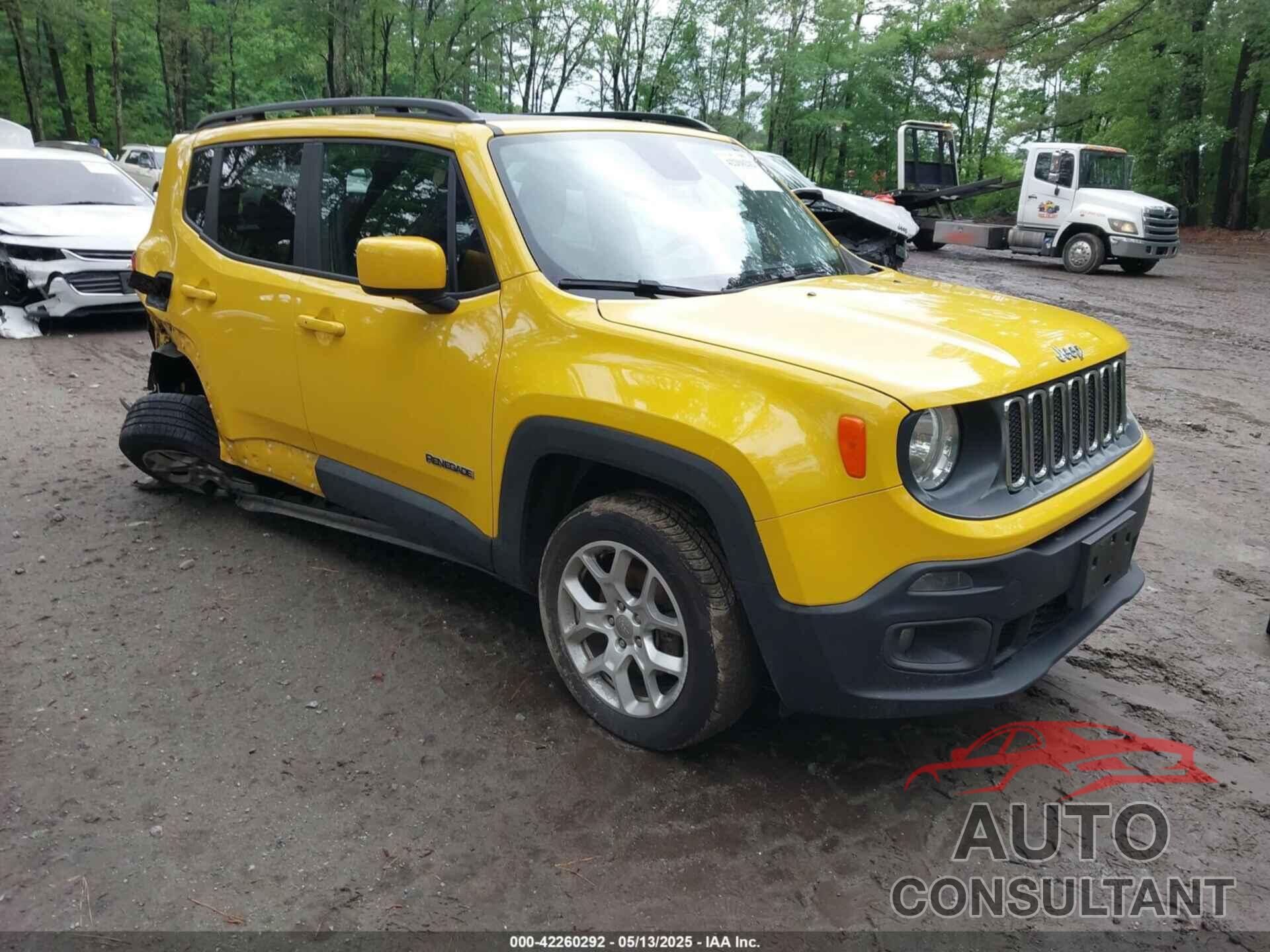 JEEP RENEGADE 2016 - ZACCJBBT6GPE14126