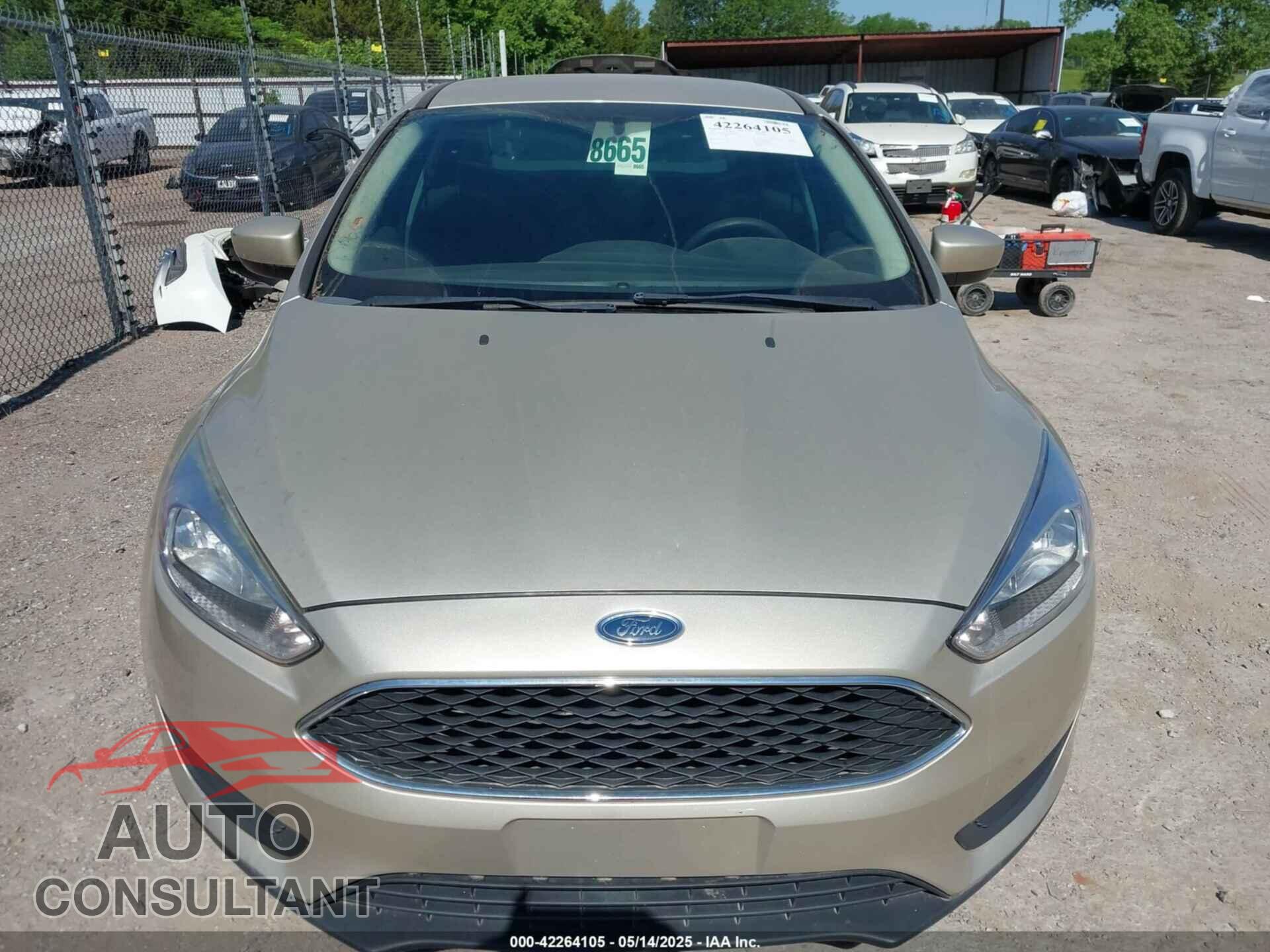 FORD FOCUS 2018 - 1FADP3FEXJL210905