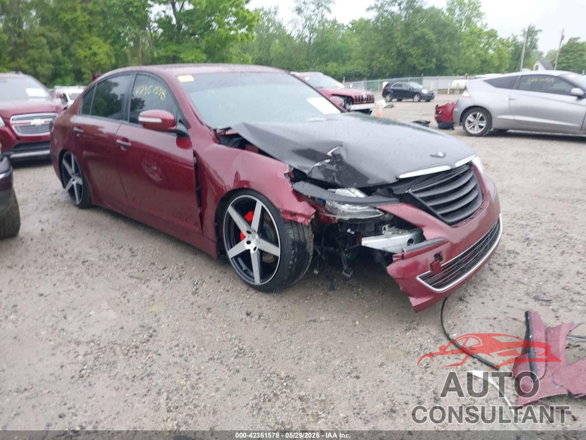 HYUNDAI GENESIS 2013 - KMHGC4DD5DU212574