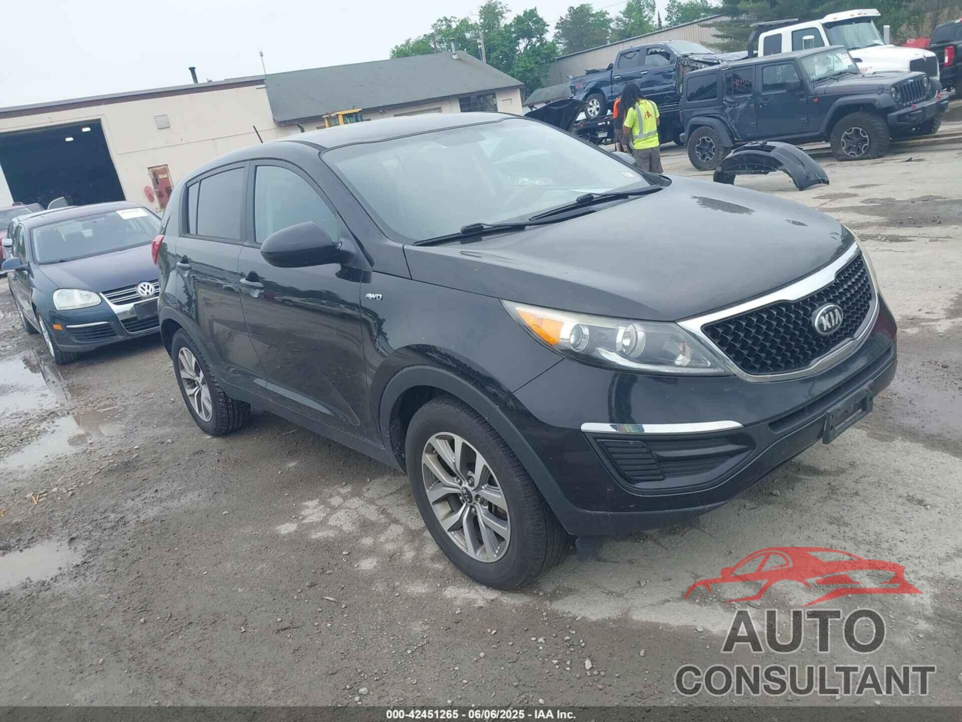 KIA SPORTAGE 2016 - KNDPBCAC4G7864571