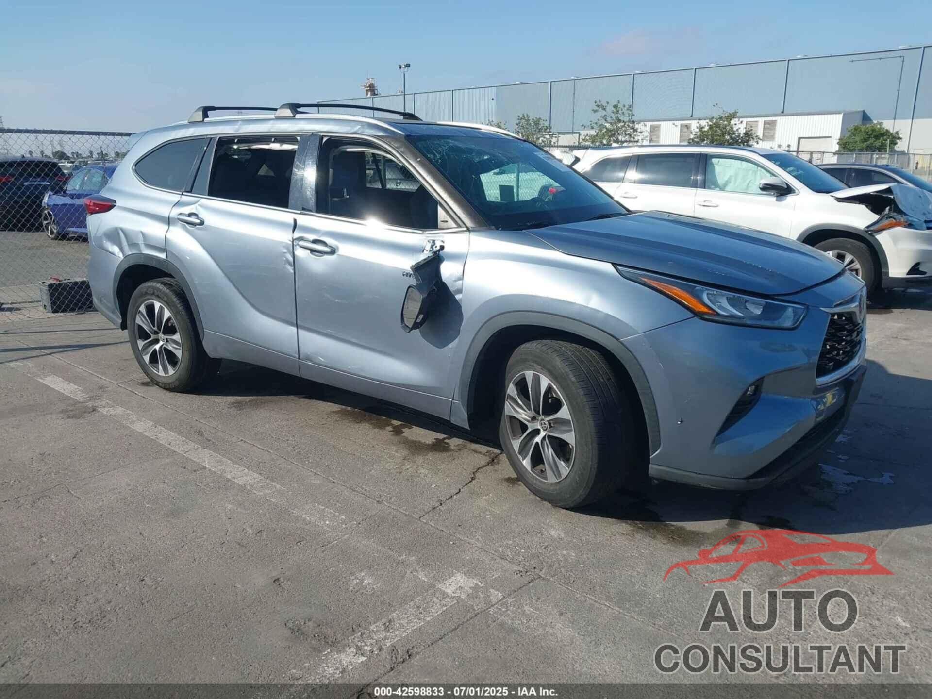 TOYOTA HIGHLANDER 2020 - 5TDHARAH7LS000460