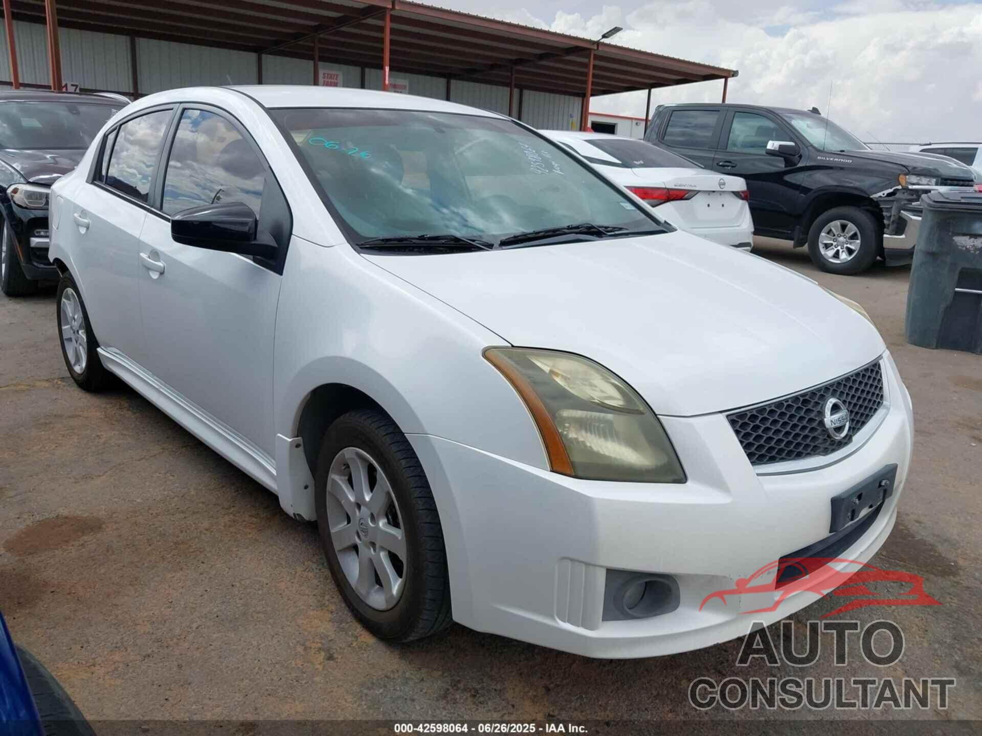 NISSAN SENTRA 2010 - 3N1AB6AP3AL724723