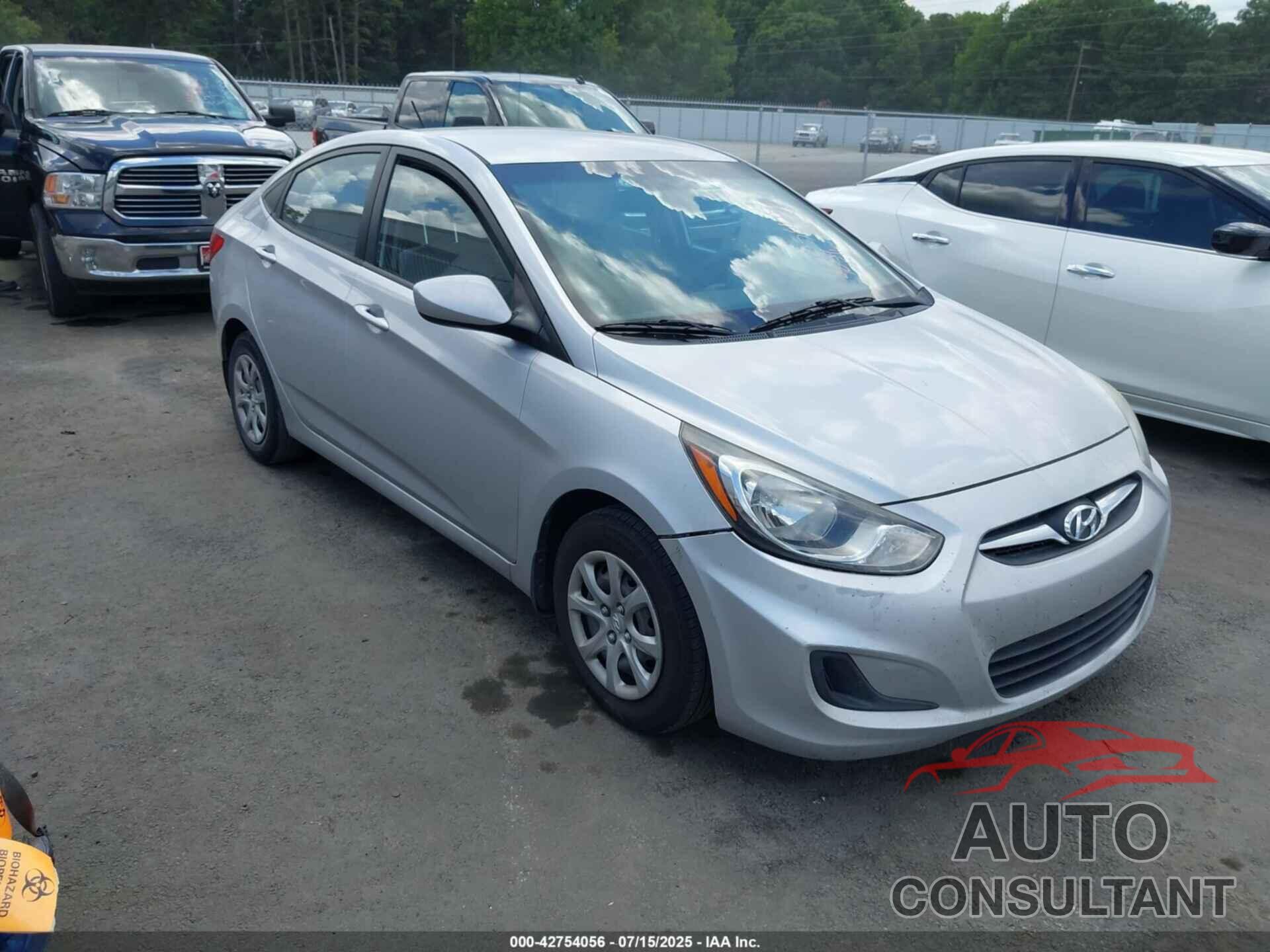 HYUNDAI ACCENT 2013 - KMHCT4AE7DU291970