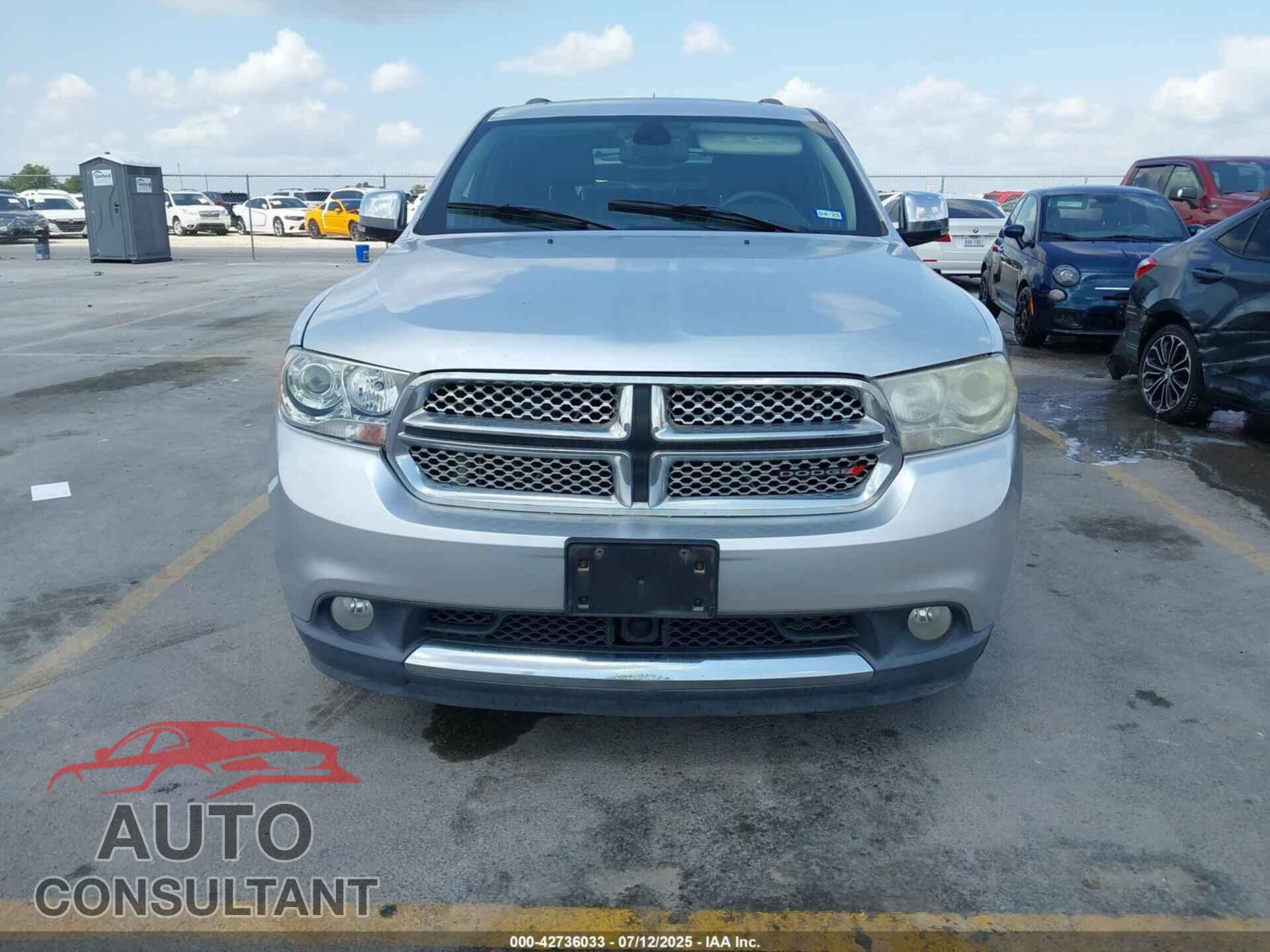 DODGE DURANGO 2013 - 1C4RDHEG0DC571833
