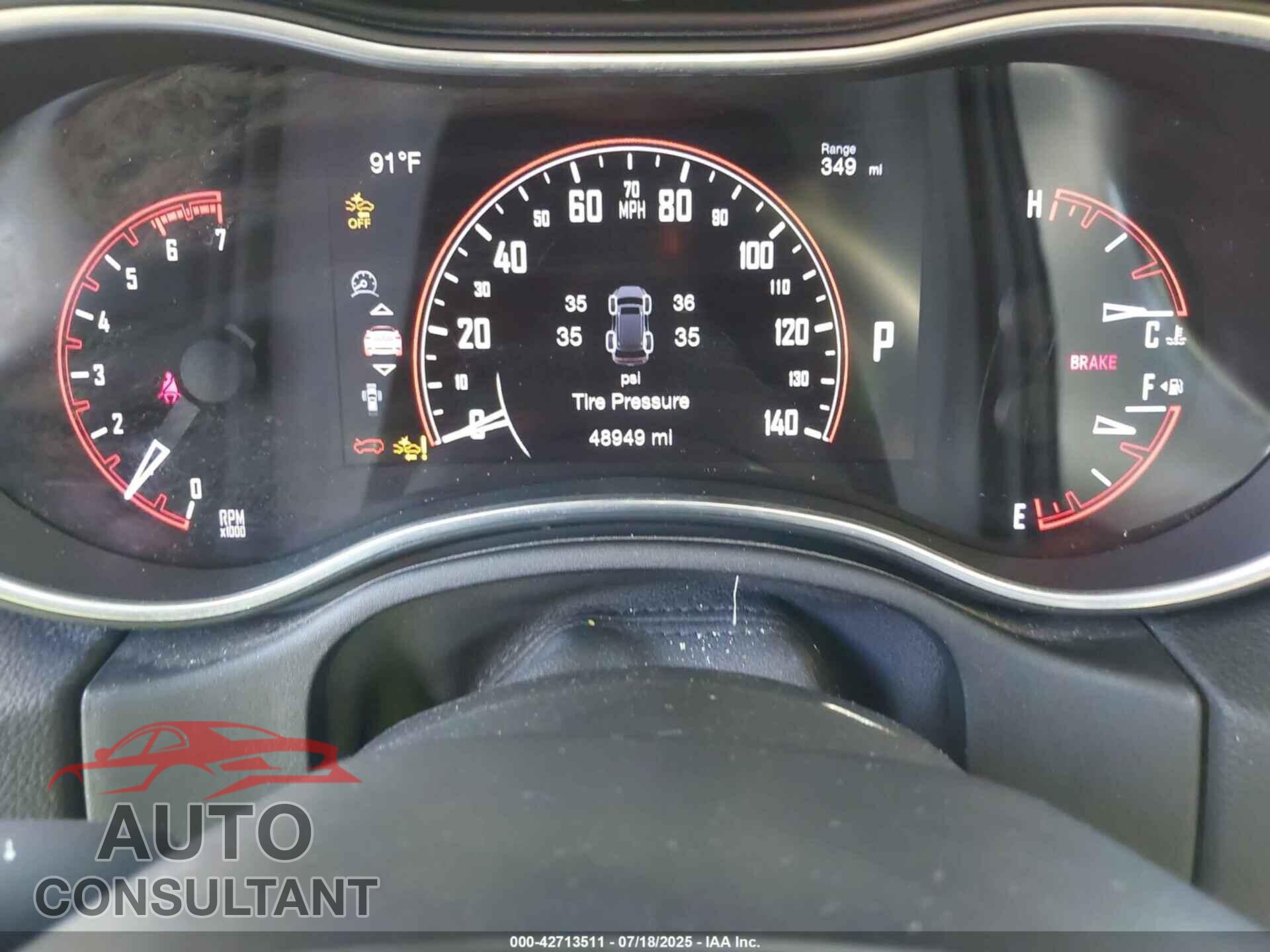 DODGE DURANGO 2018 - 1C4SDJET4JC482137